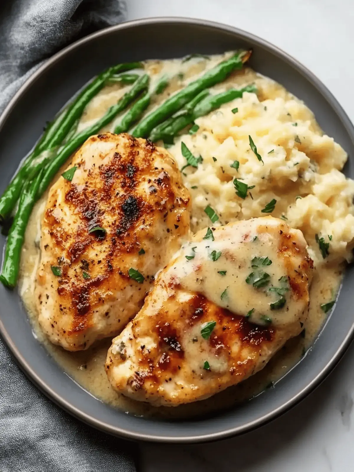Mouthwatering Creamy Garlic Parmesan Chicken Breast Delight 2 Creamy Garlic Parmesan Chicken Breast