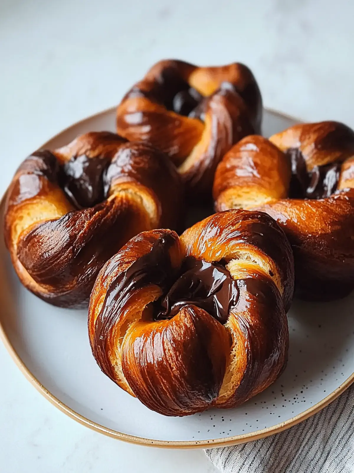 Deliciously Fluffy Chocolate Orange Knots