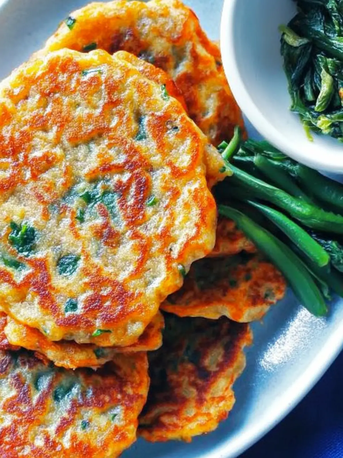 Crispy Kimchi Pancakes