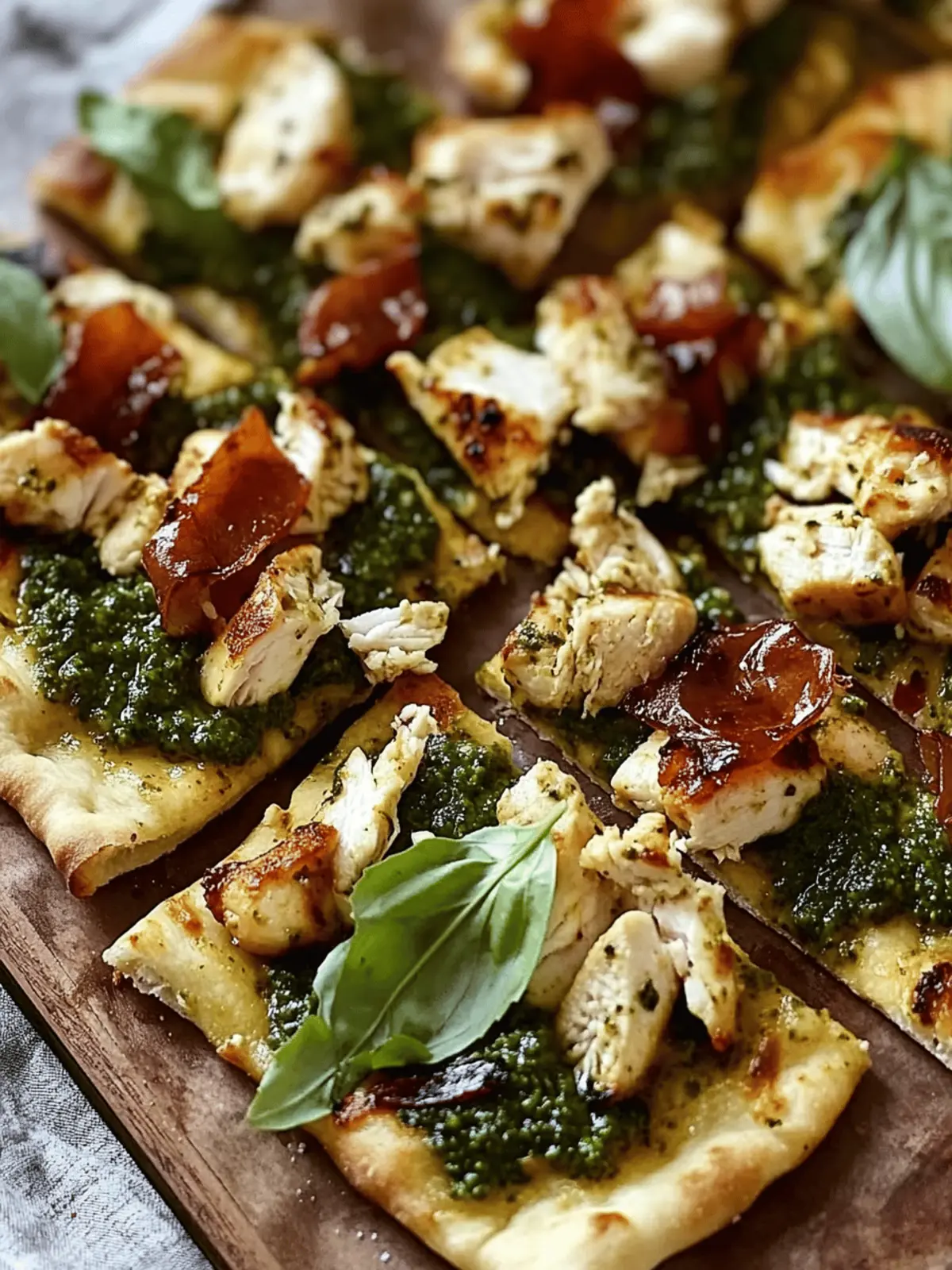 Pesto Chicken Flatbread: Quick, Customizable Delight at Home 4 Pesto Chicken Flatbread: Quick, Customizable Delight at Home