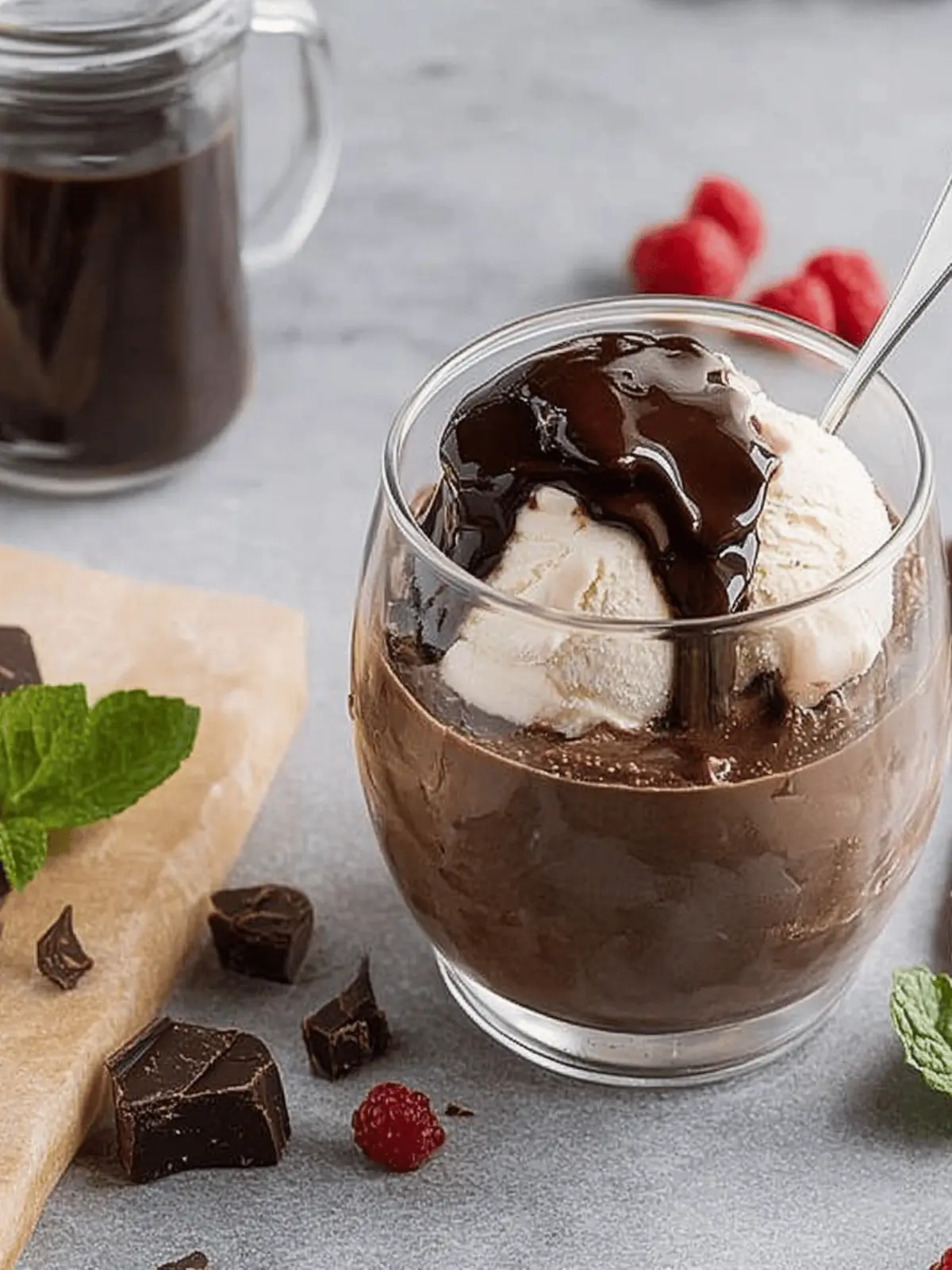 Irresistible Hot Fudge Ice Cream Topping for Sweet Treats 3 Hot Fudge Ice Cream Topping