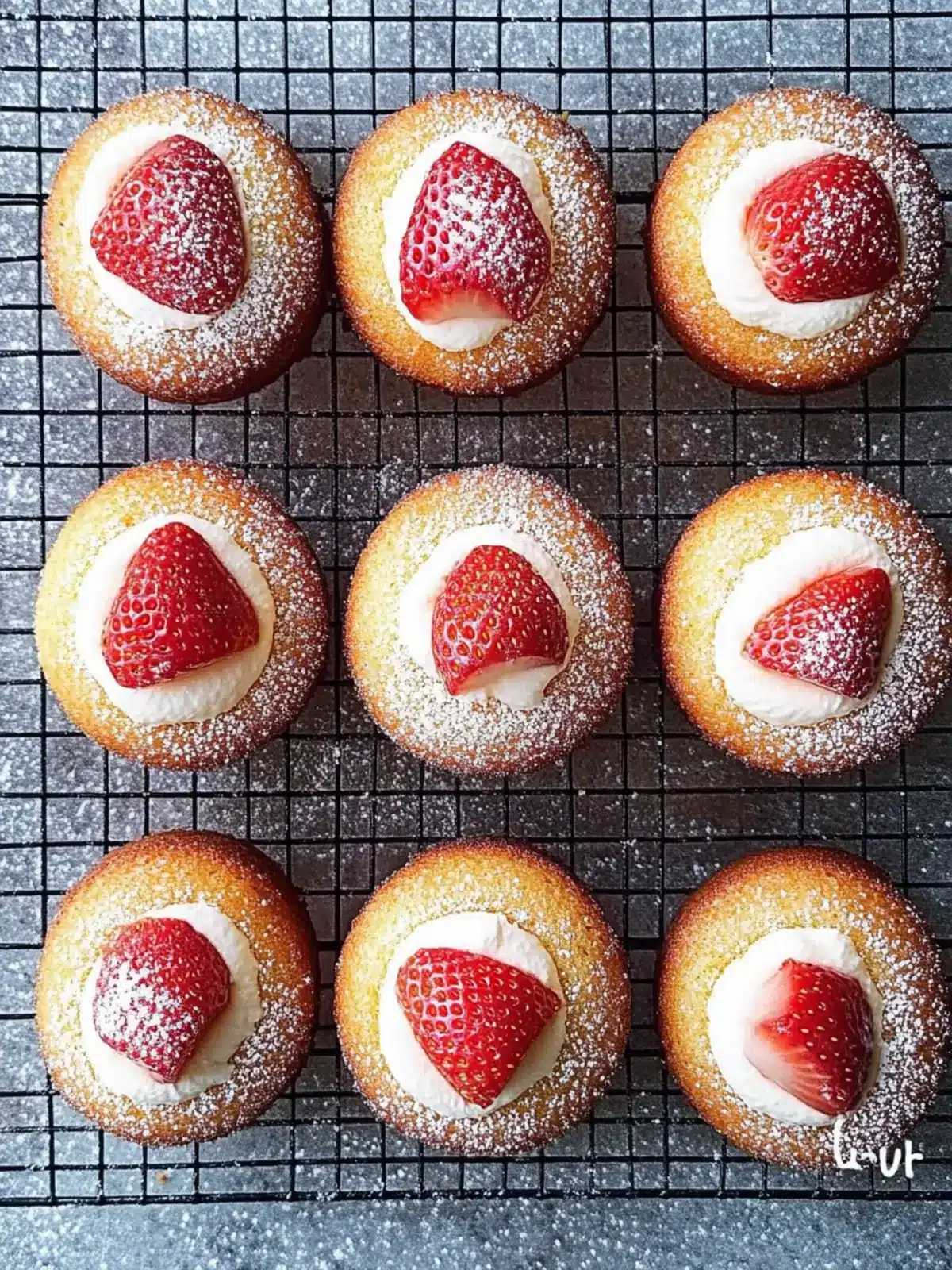 Strawberry Friands