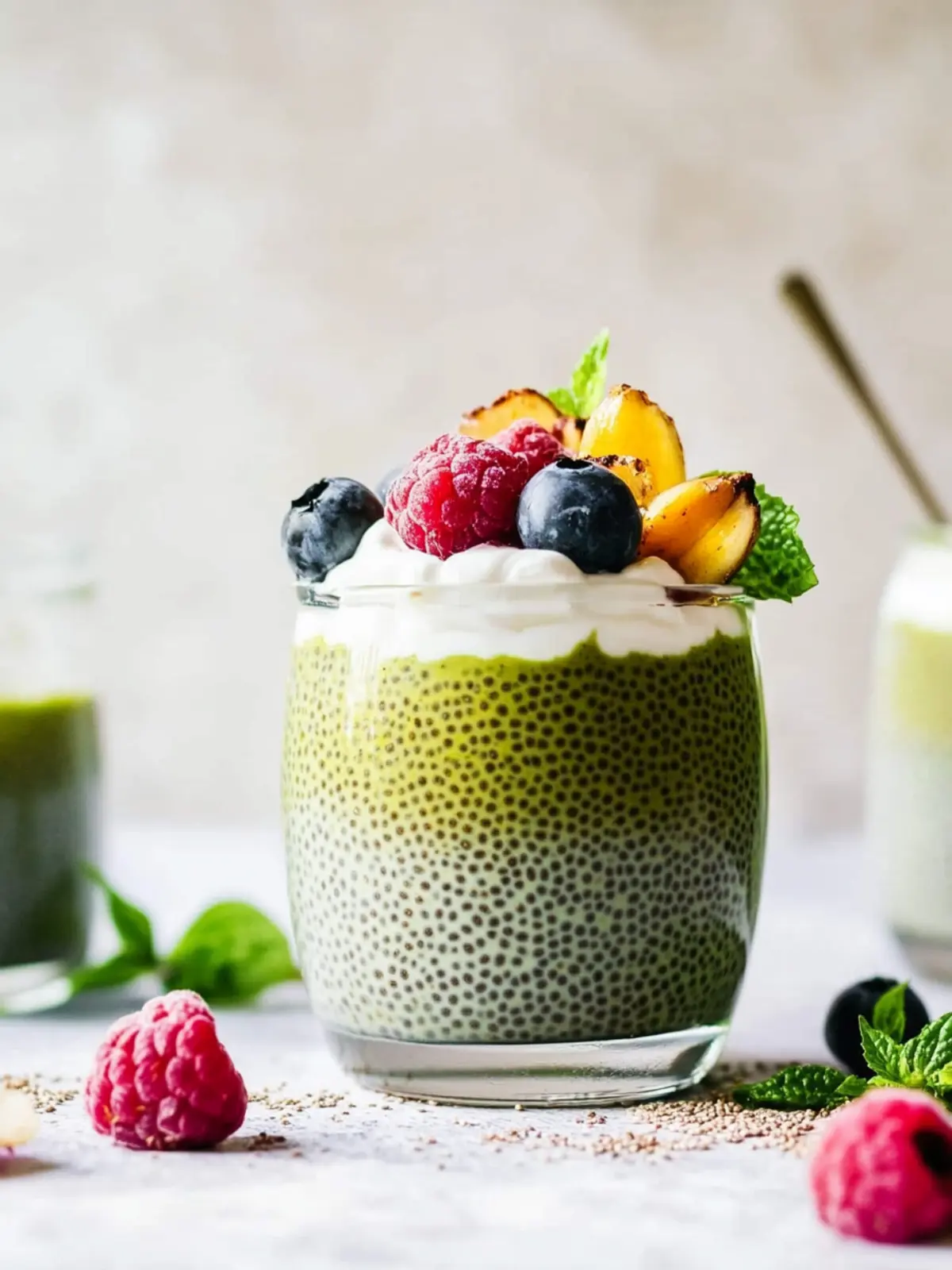 Matcha Chia Pudding
