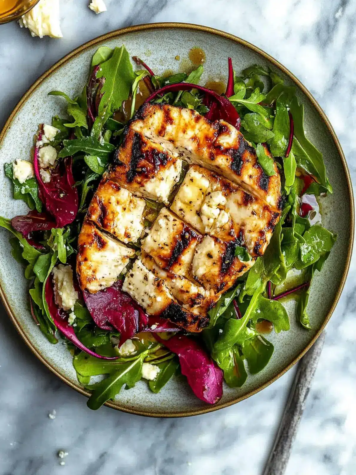 Warm Goat Cheese Salad