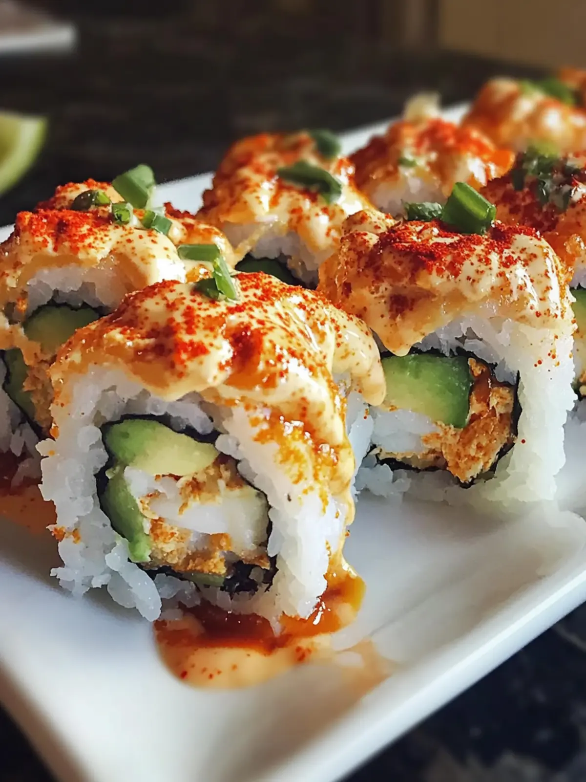 Spicy crab roll