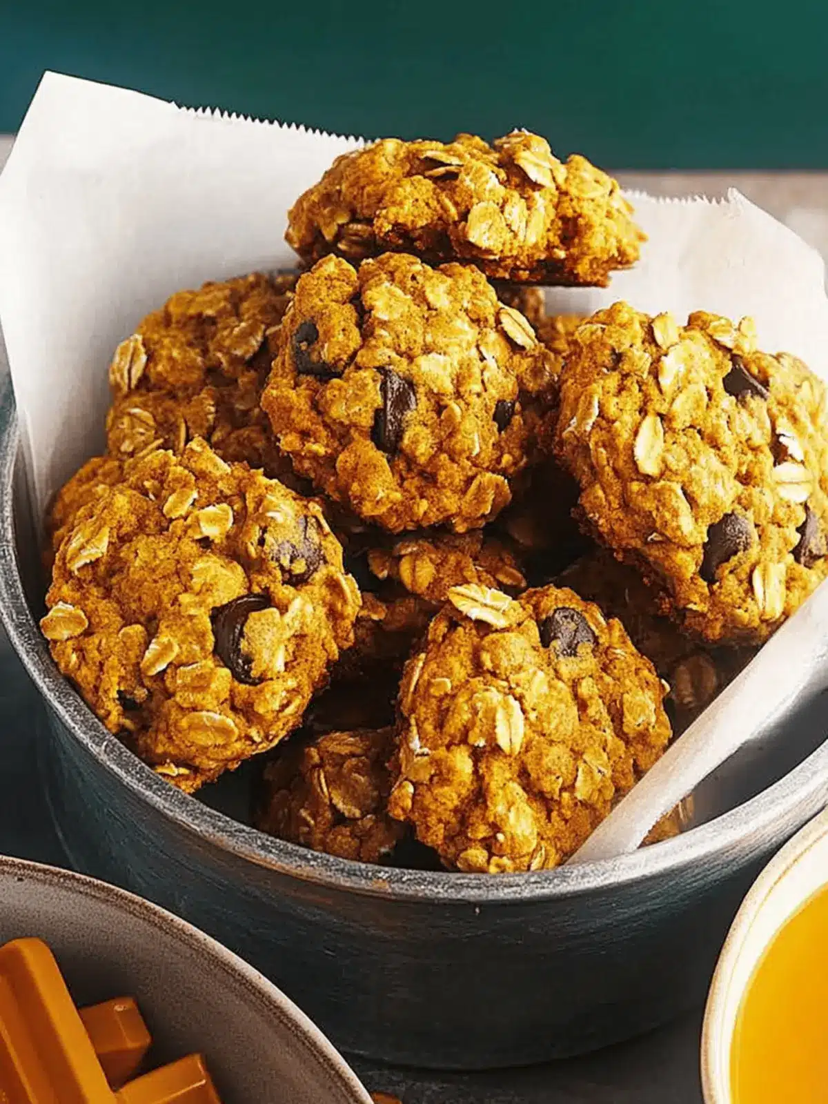 Pumpkin Oatmeal Cookies