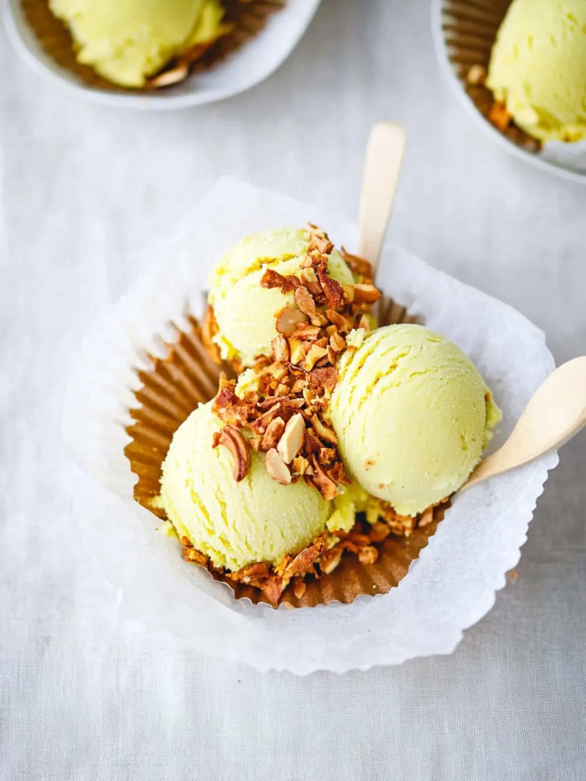 Vegan Turmeric Ginger Ice Cream