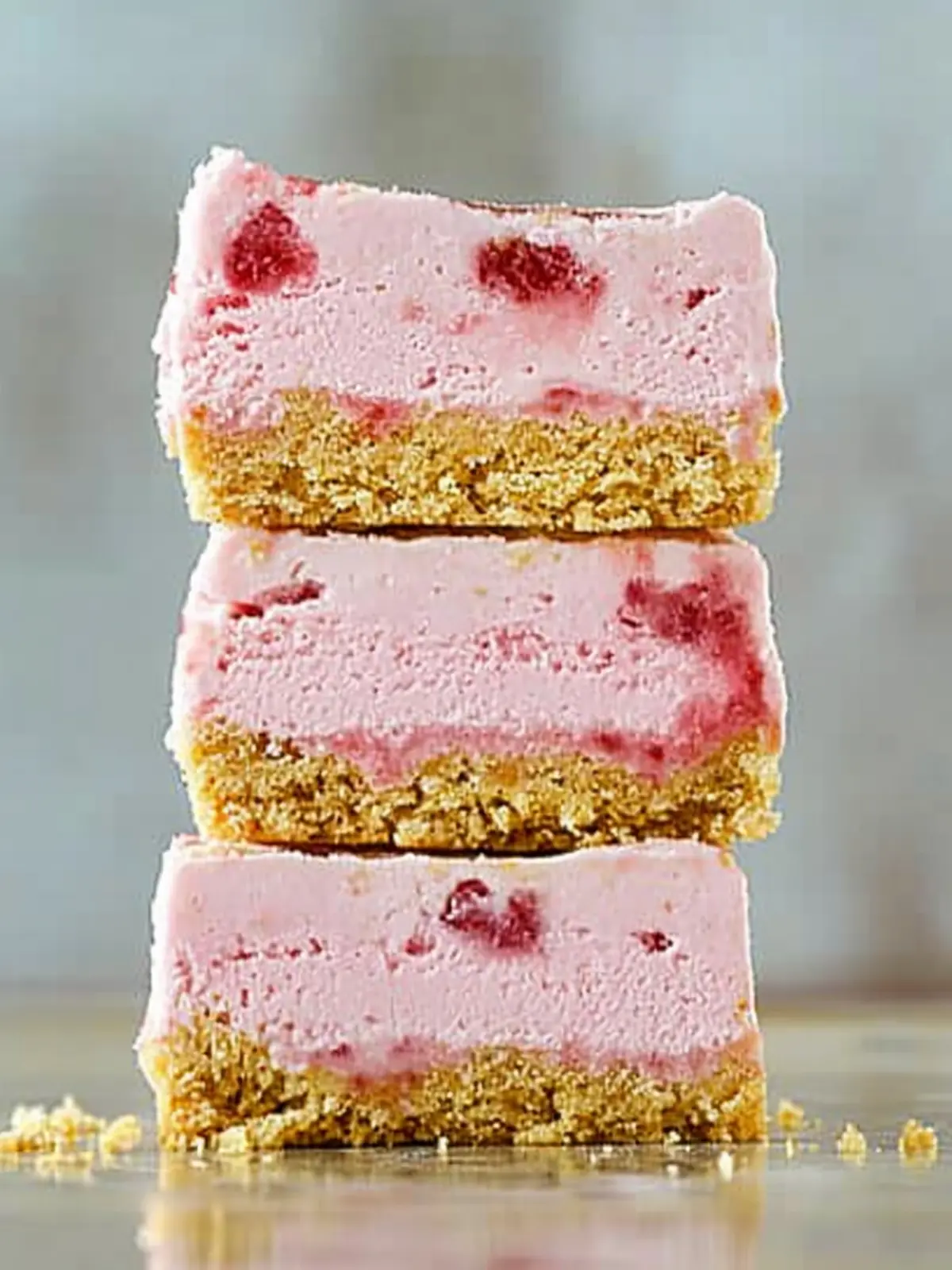 Strawberry Shortcake Ice Cream Bars