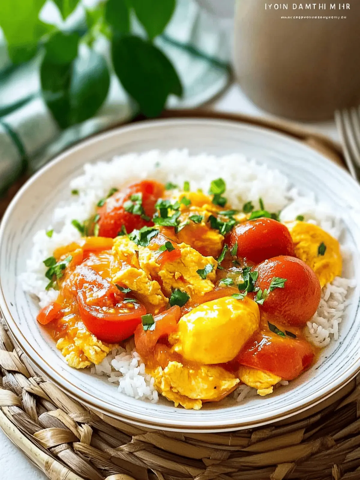 10-Minute Chinese Tomato Egg Stir Fry