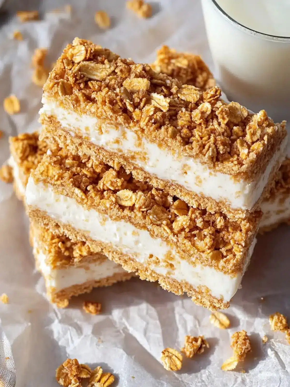 Milk and Cereal Bars