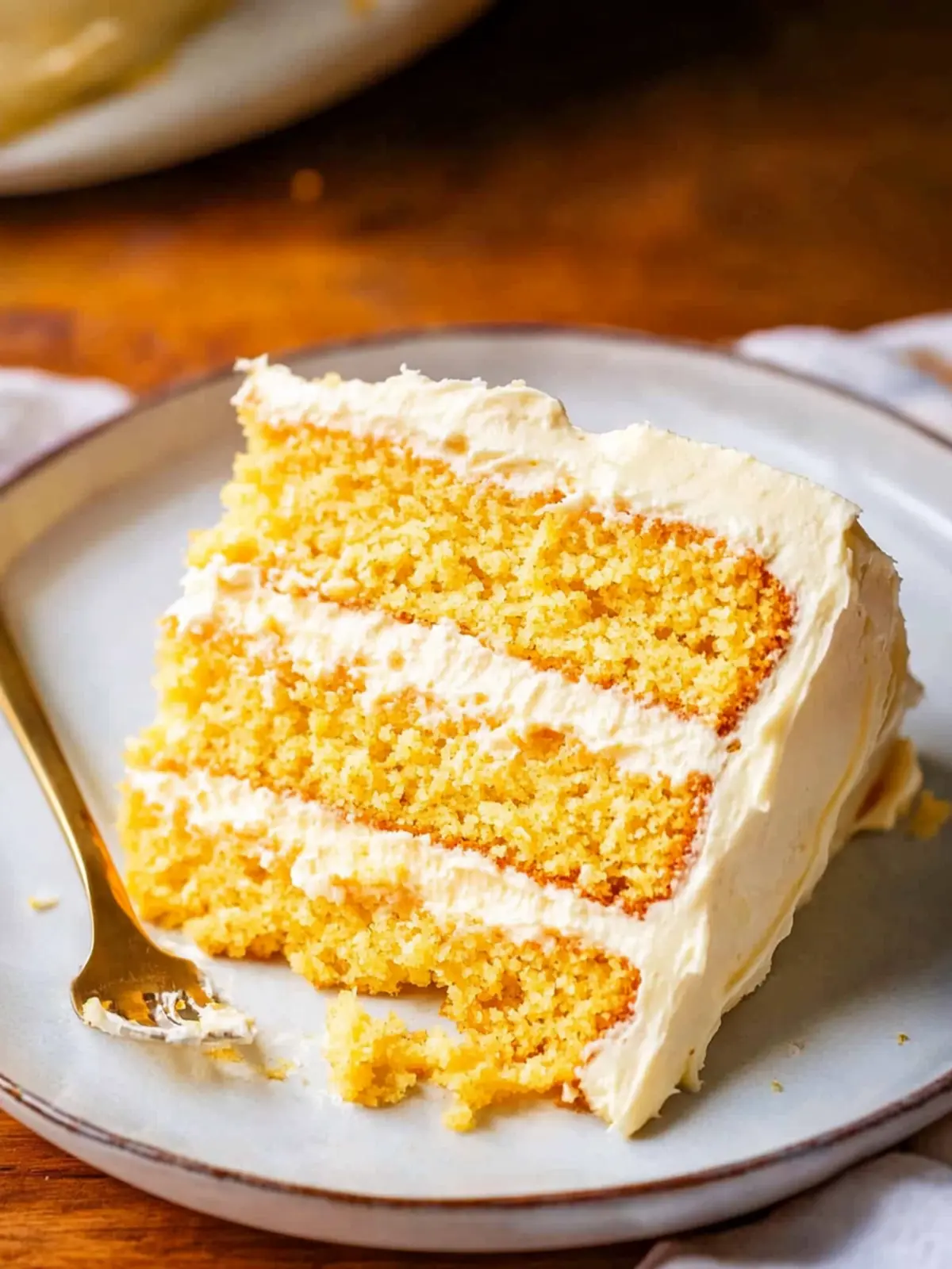 Layered Cornbread Cake with Whipped Honey Butter Frosting
