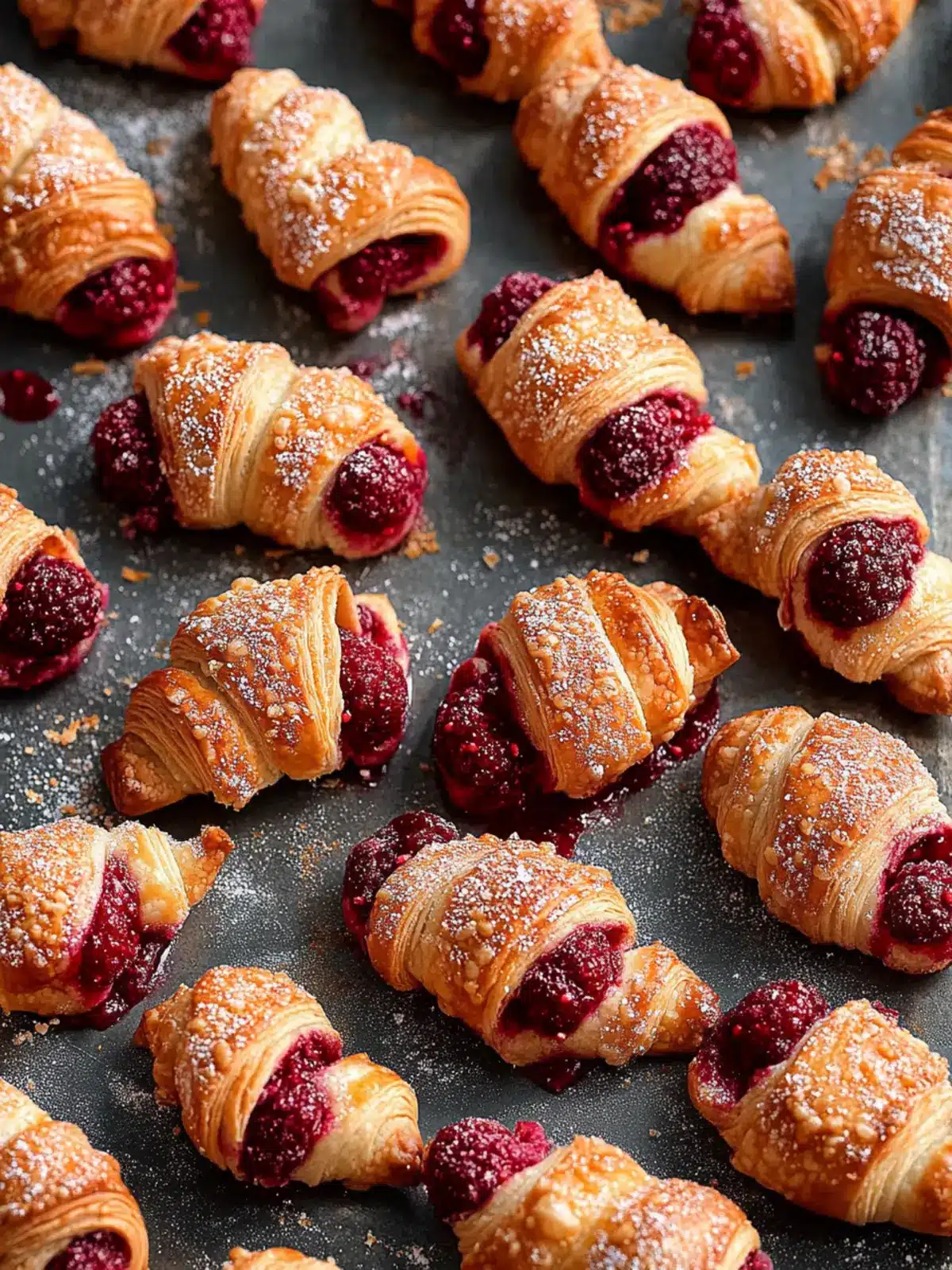 Classic Jewish Raspberry Rugelach