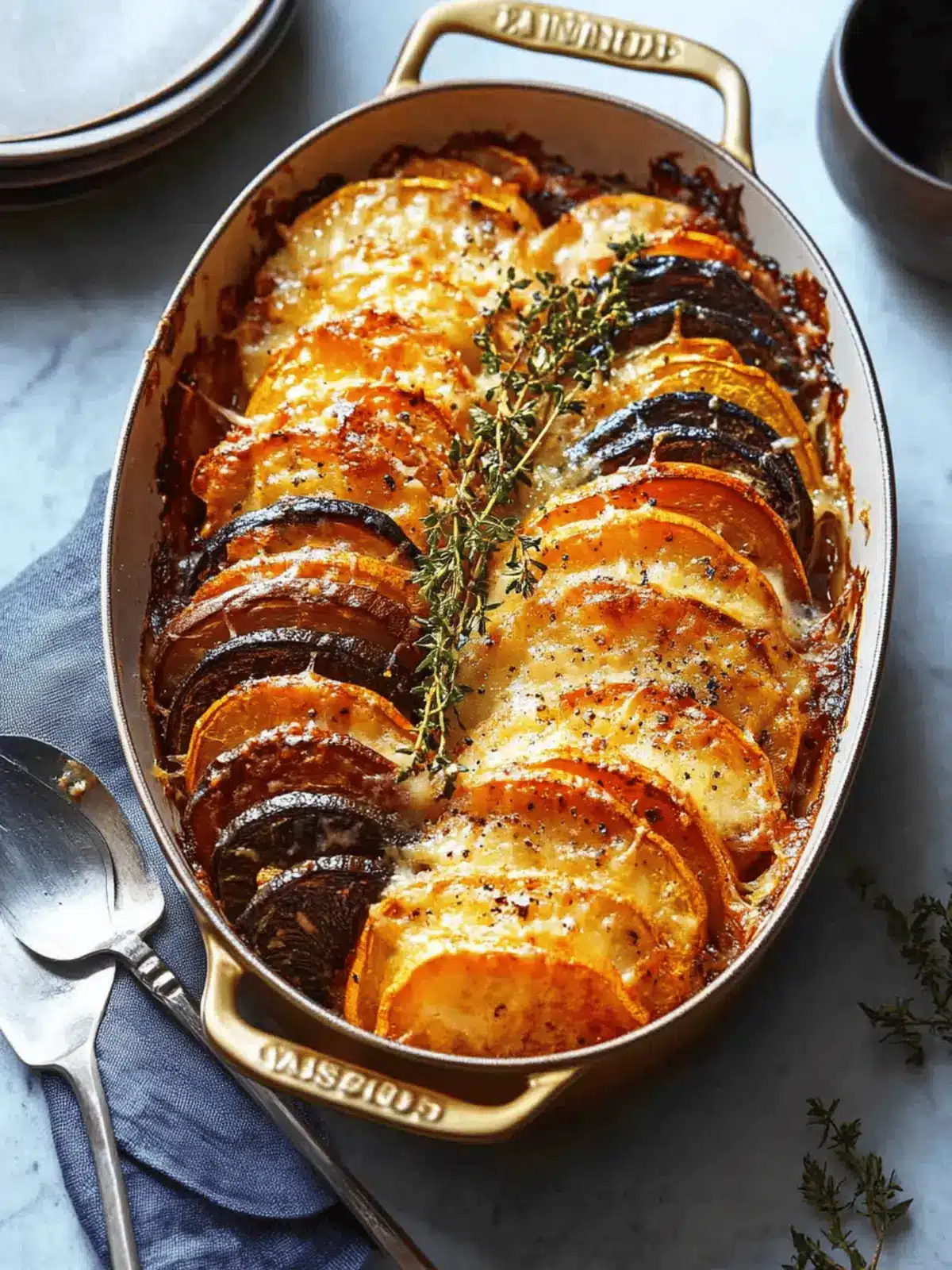 Cheesy Root Vegetable Gratin for a Heartwarming Feast 3 Cheesy Root Vegetable Gratin