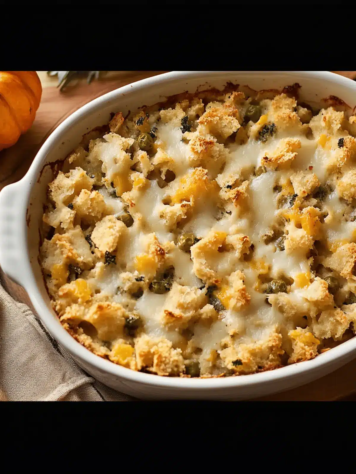Thanksgiving Leftovers Casserole