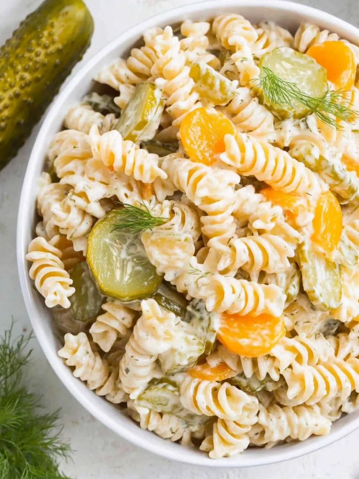 Dill Pickle Pasta Salad