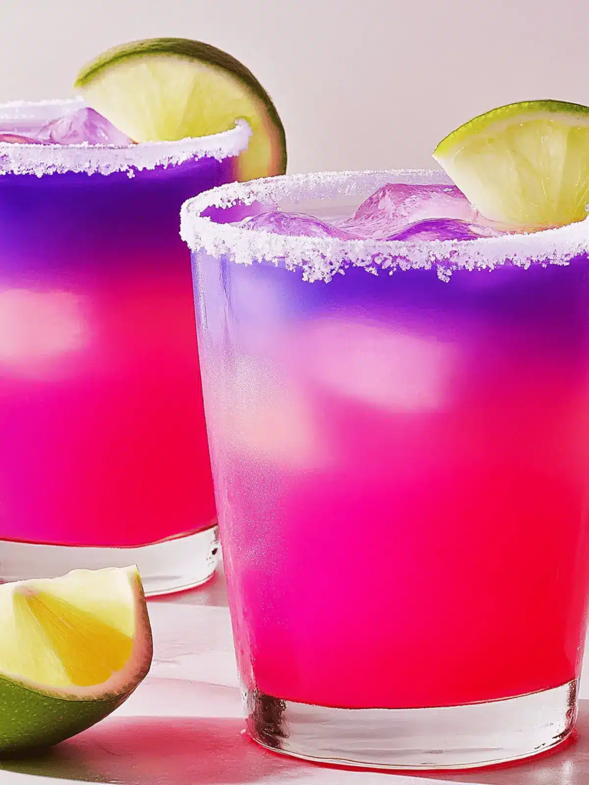 Color-Changing Margaritas