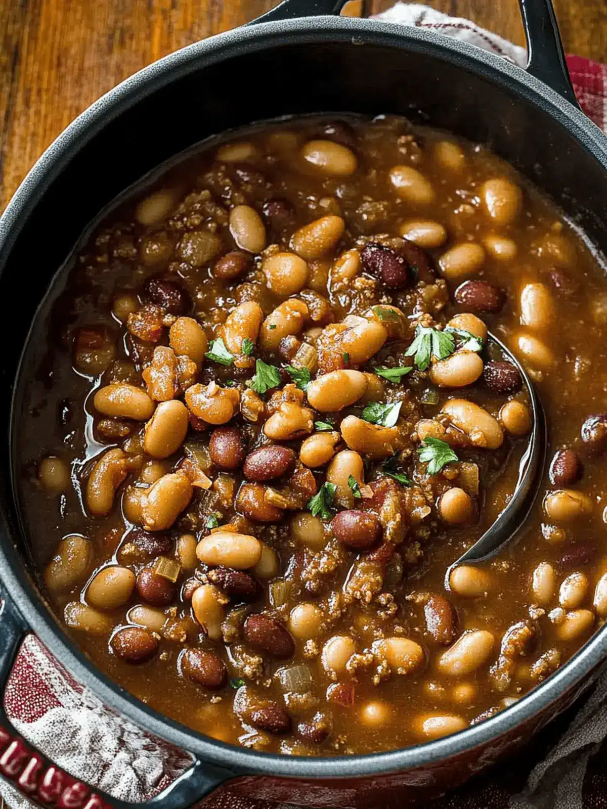Ultimate Cowboy Beans - Hearty, Smoky Comfort Food Delight 4 Cowboy Beans