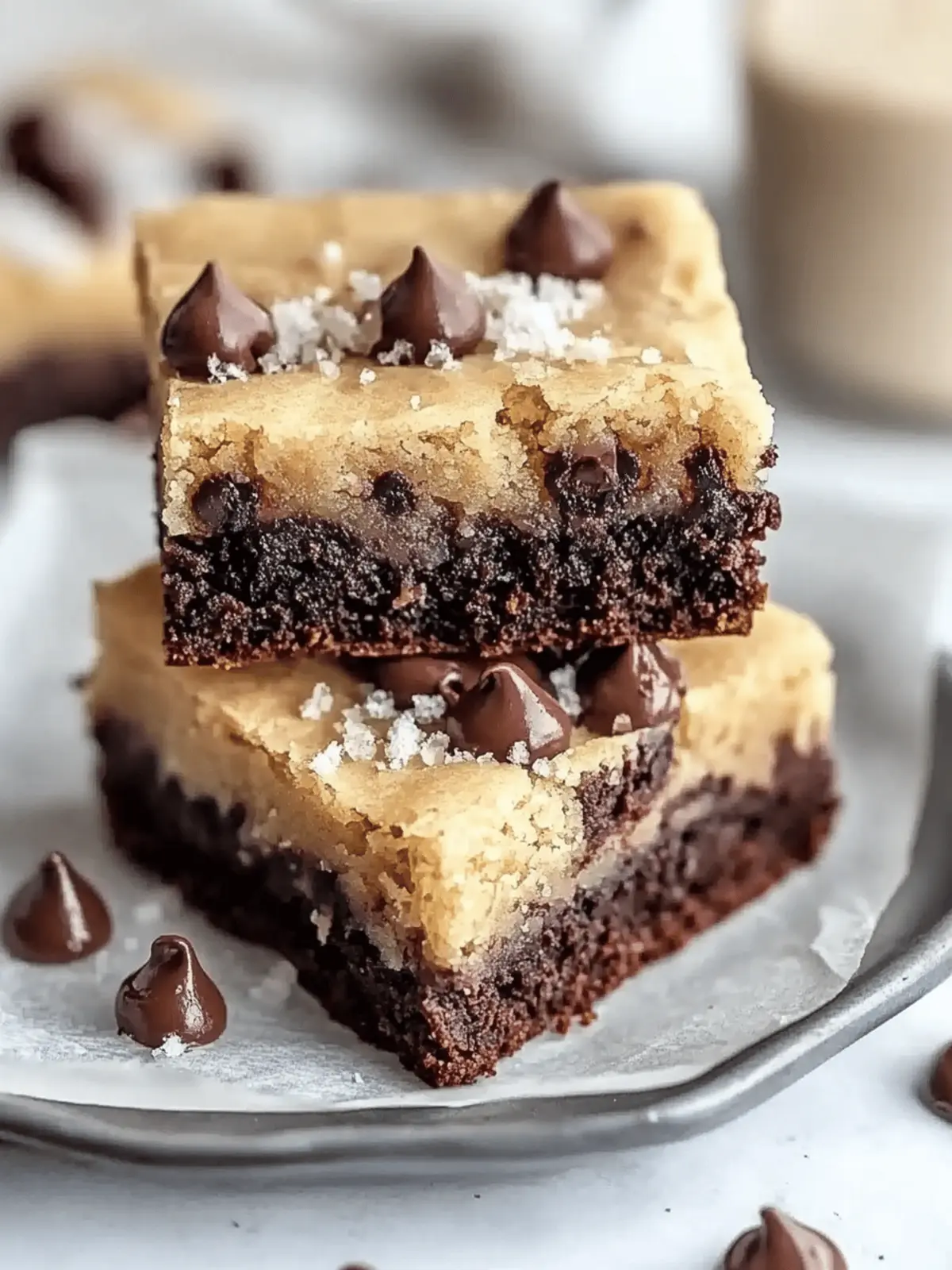 Delicious Double Layer Vegan Brookies You ll Crave Today 3 Double Layer Vegan Brookies