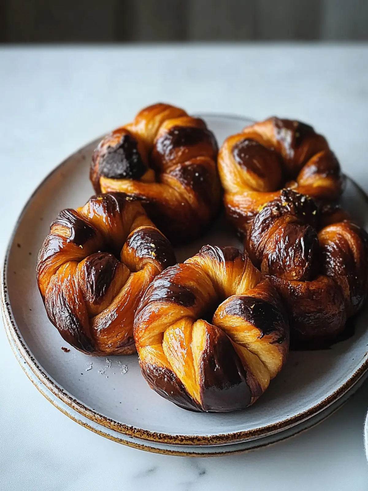 Deliciously Fluffy Chocolate Orange Knots