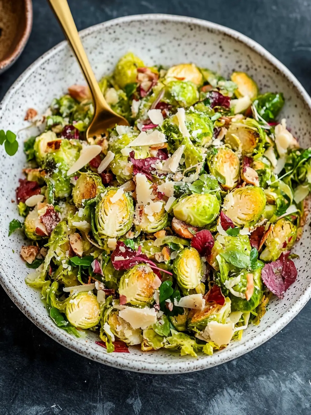 Warm Brussels Sprouts Salad
