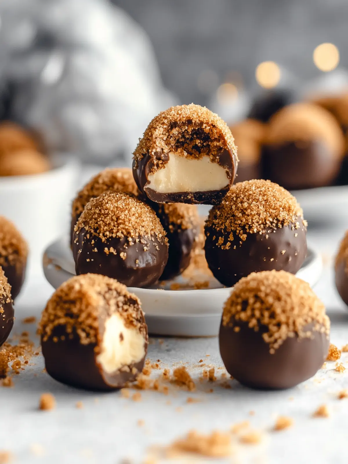 Biscoff Christmas Truffles