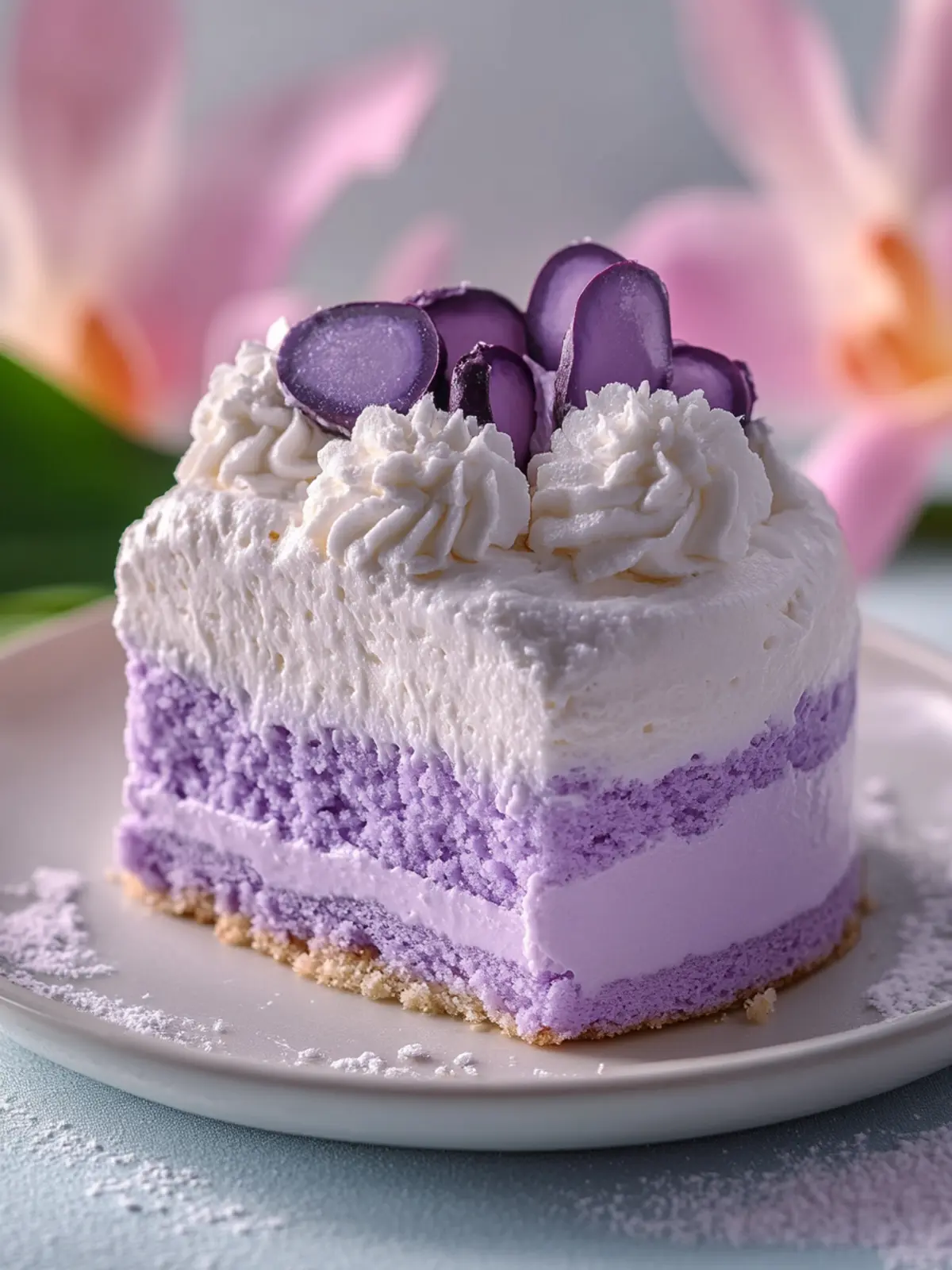Taro Ube Cloud Cake