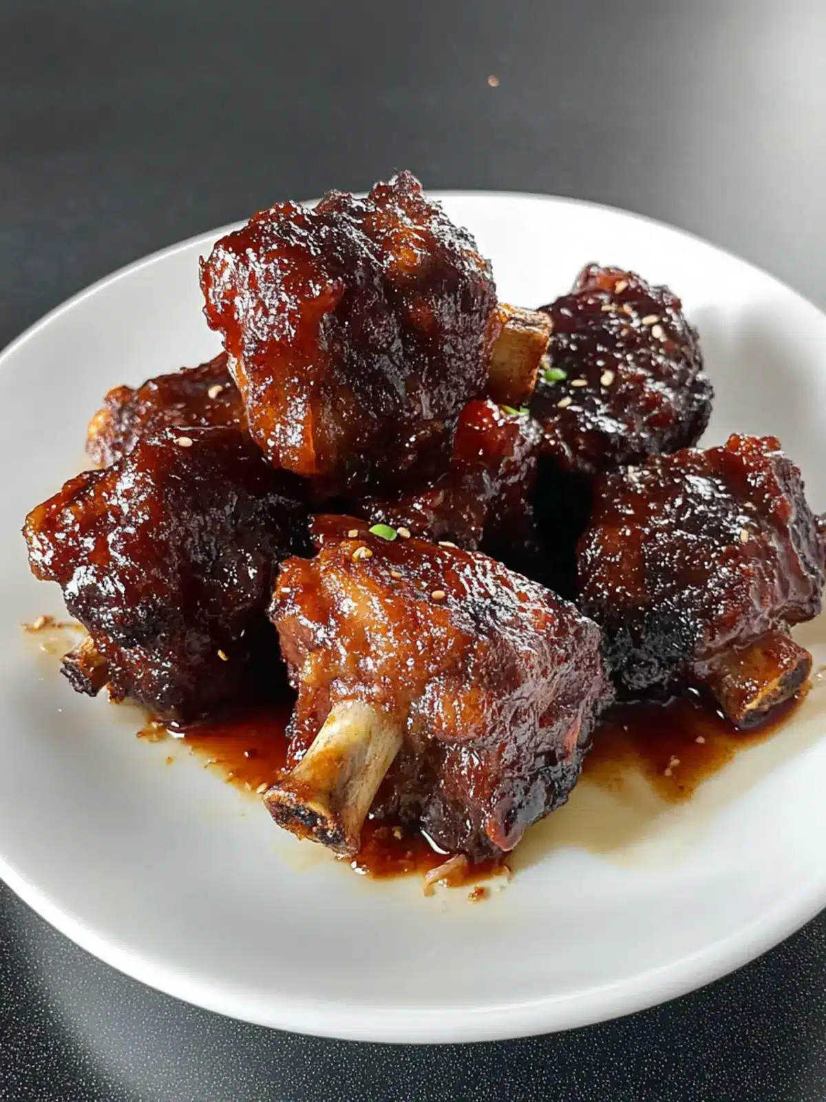 Korean Style Oxtail Recipe with Crispy Rice