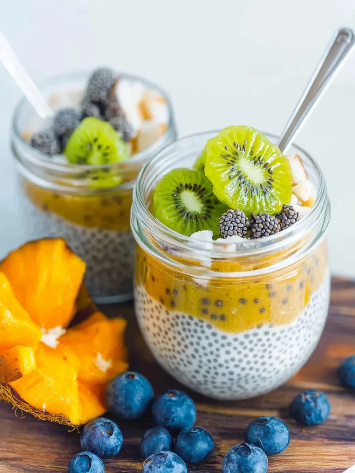 Tropical Coconut Chia Pudding