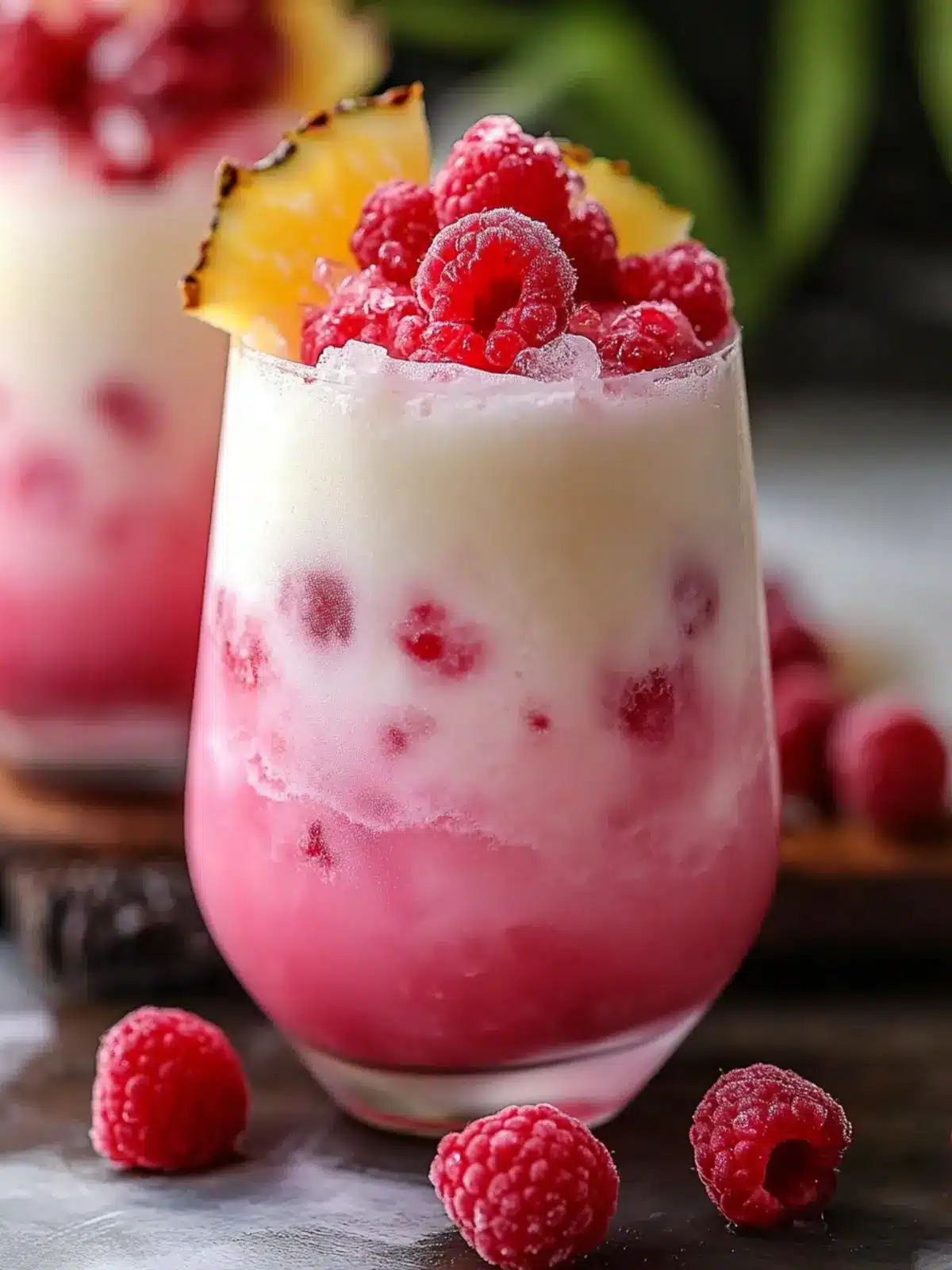 Raspberry Colada Twist
