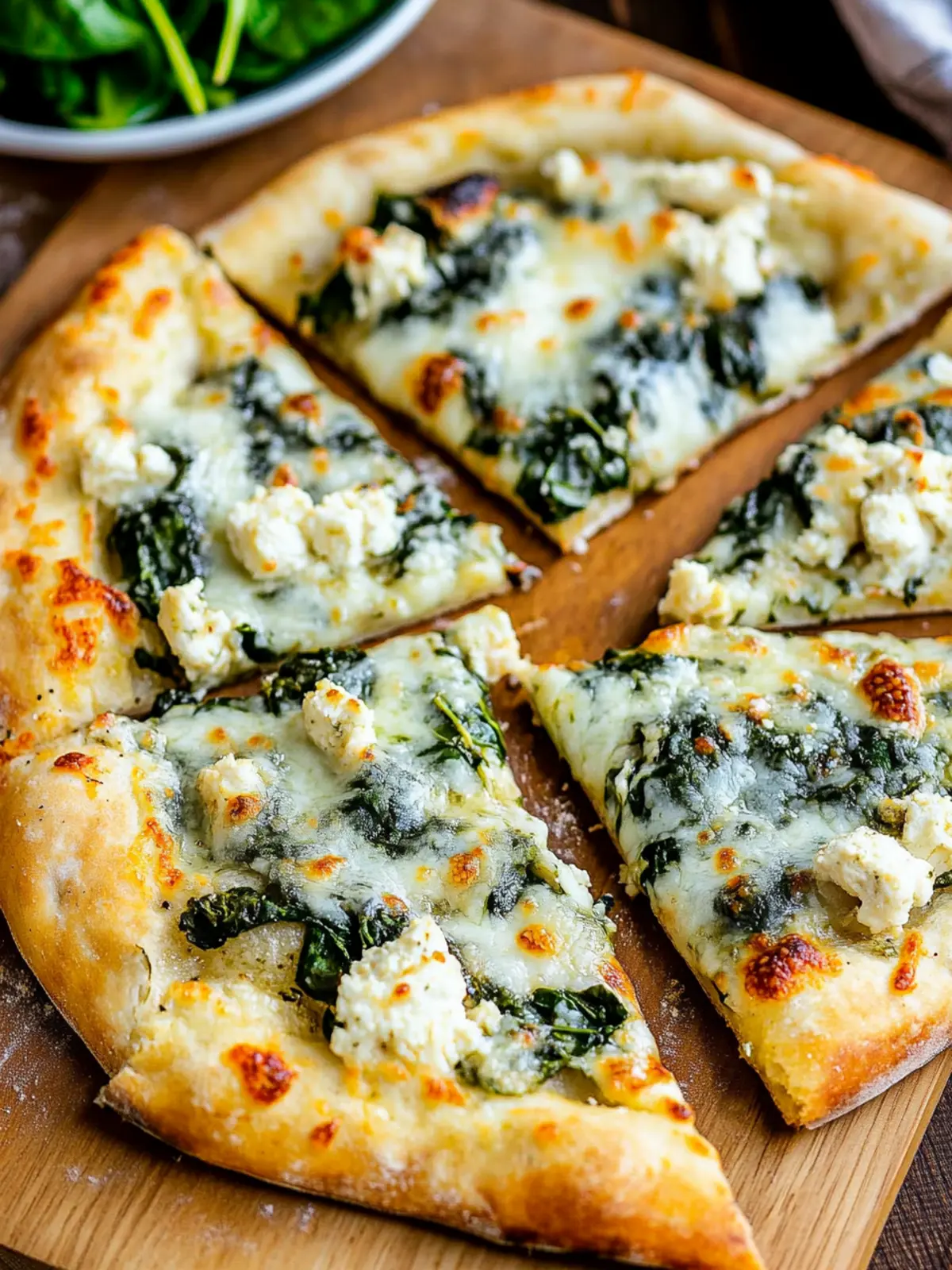 Spinach Pizza