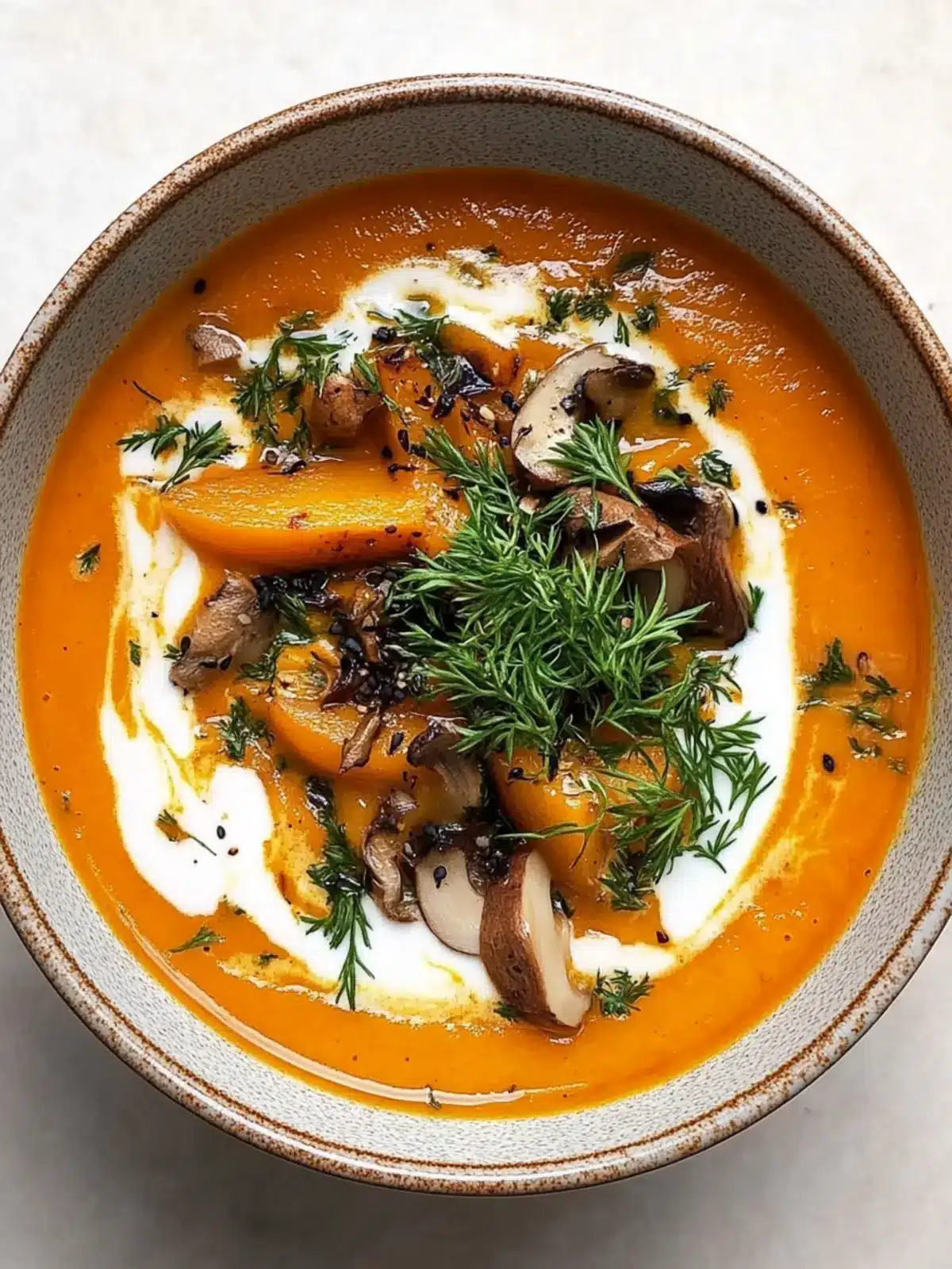 Gochujang Sweet Potato Soup