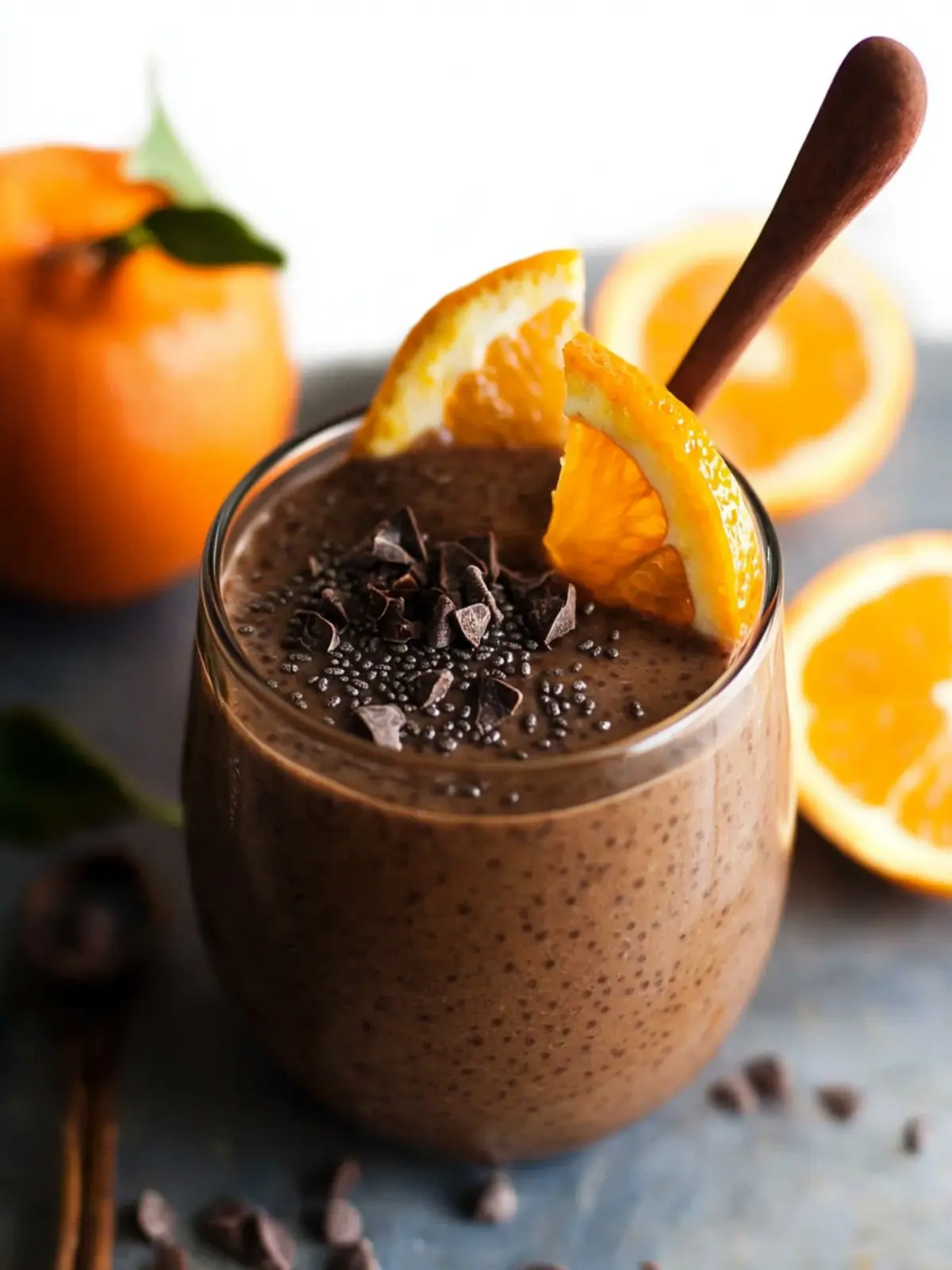Chocolate Orange Chia Pudding
