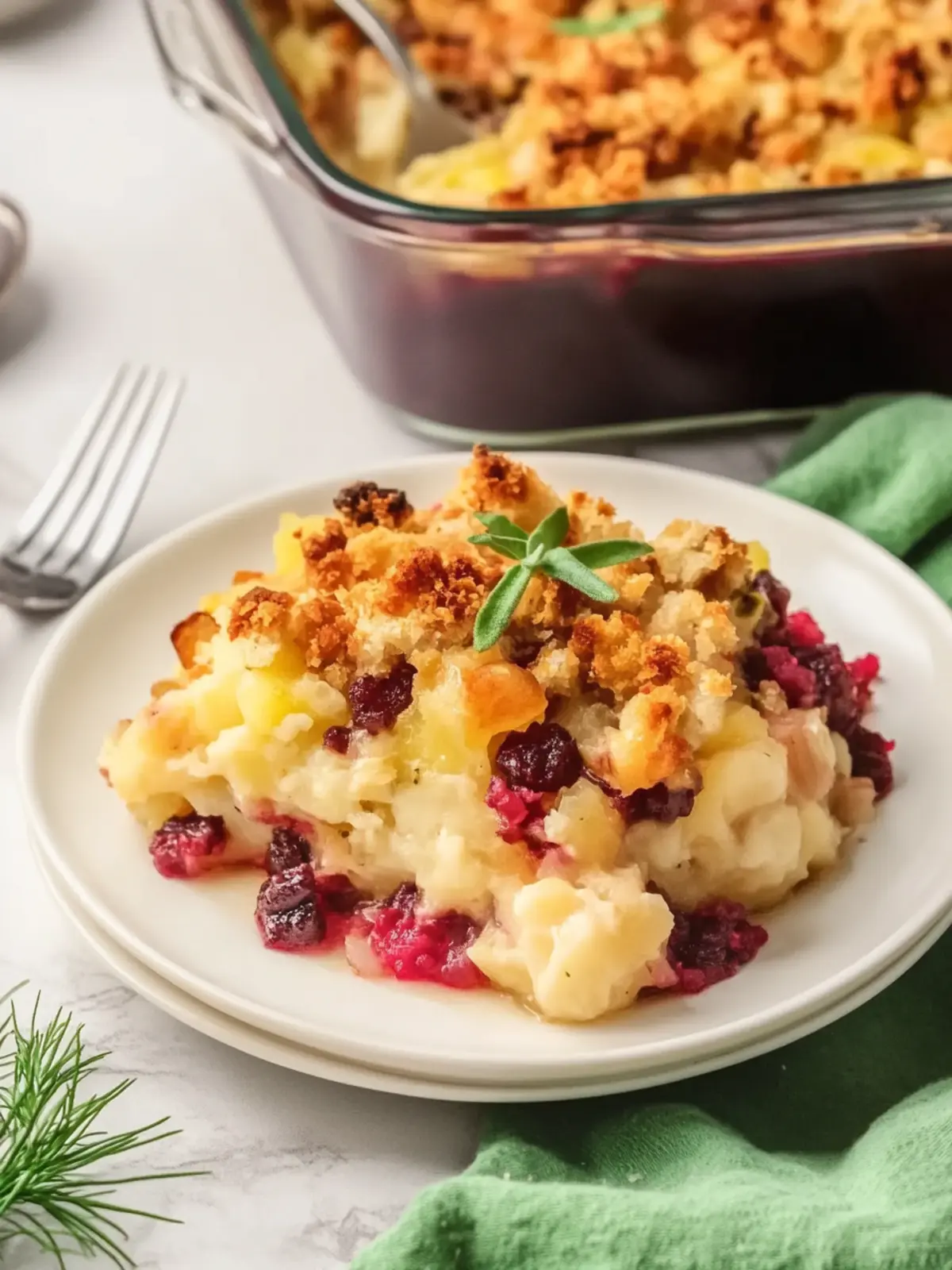 Thanksgiving Leftover Casserole