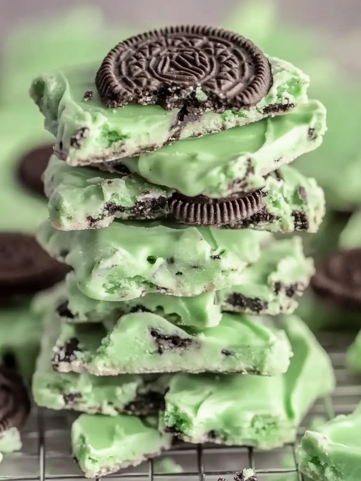 Mint Oreo Bark