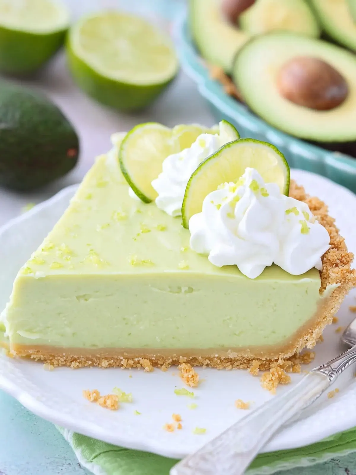 Avocado Key Lime Pie