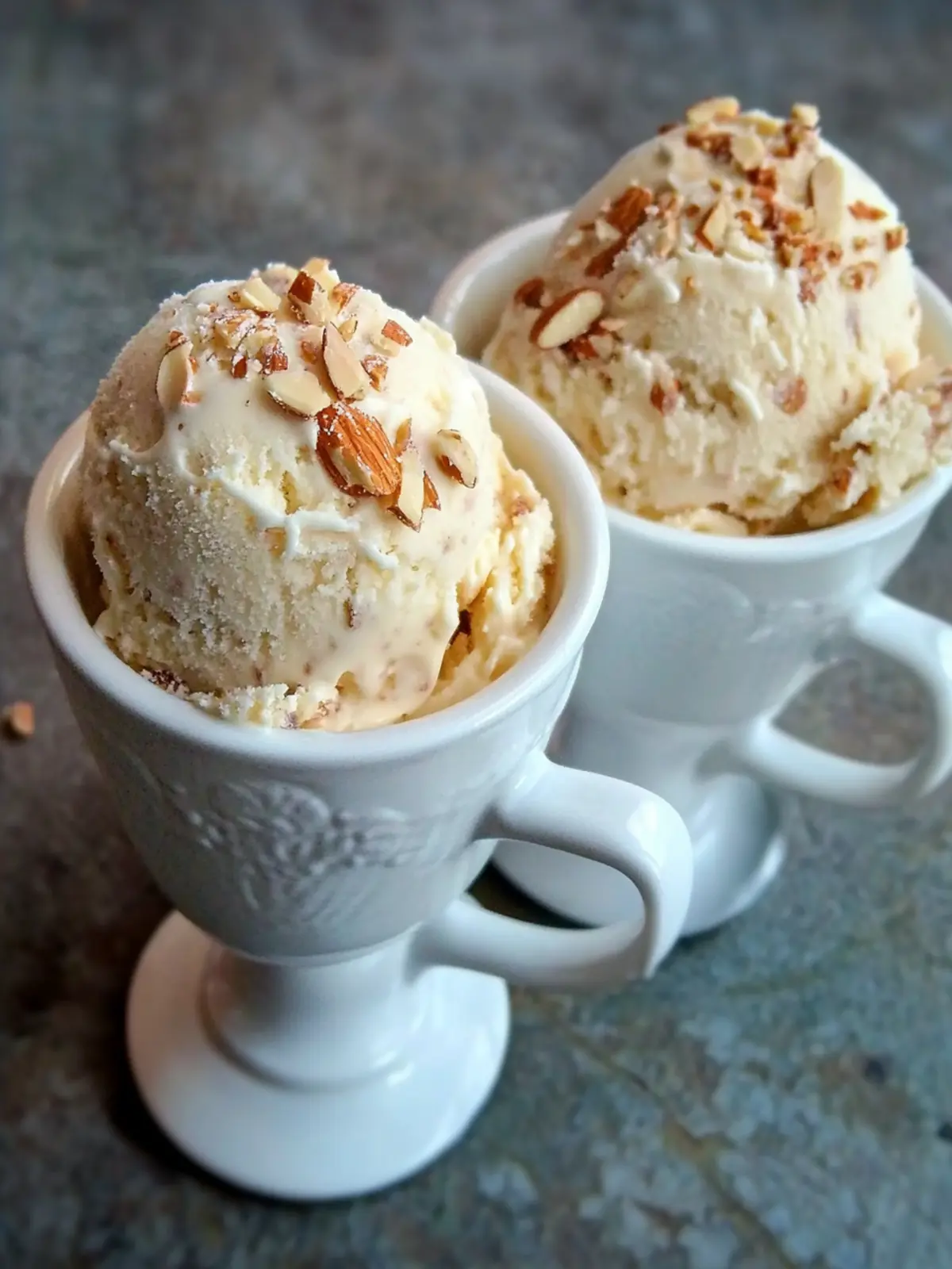 Butter Almond Brittle Ice Cream