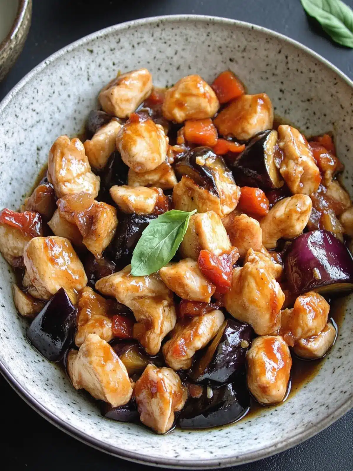 Scrumptious Chicken & Eggplant