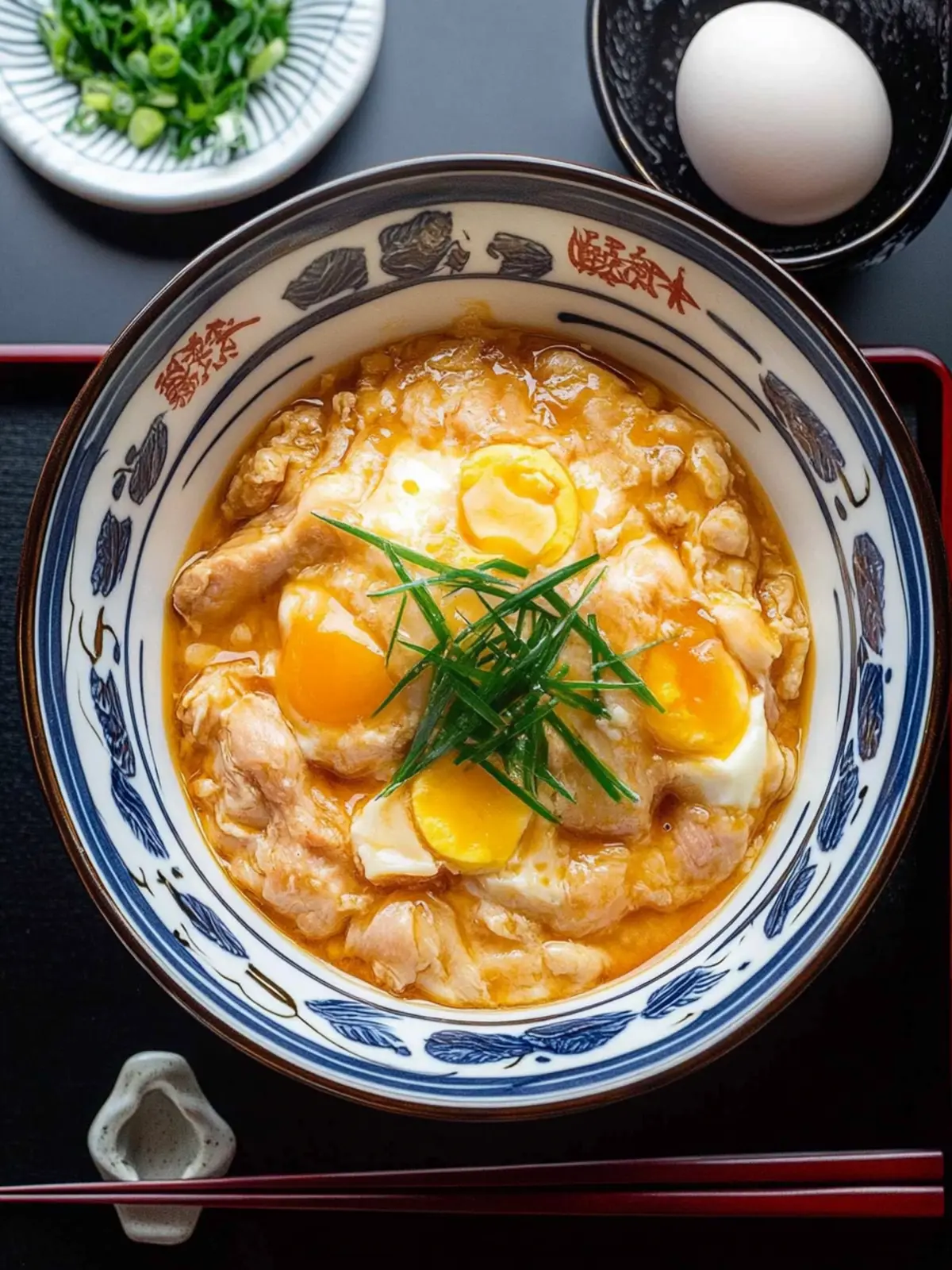 Oyakodon (Japanese Chicken and Egg Rice Bowl)