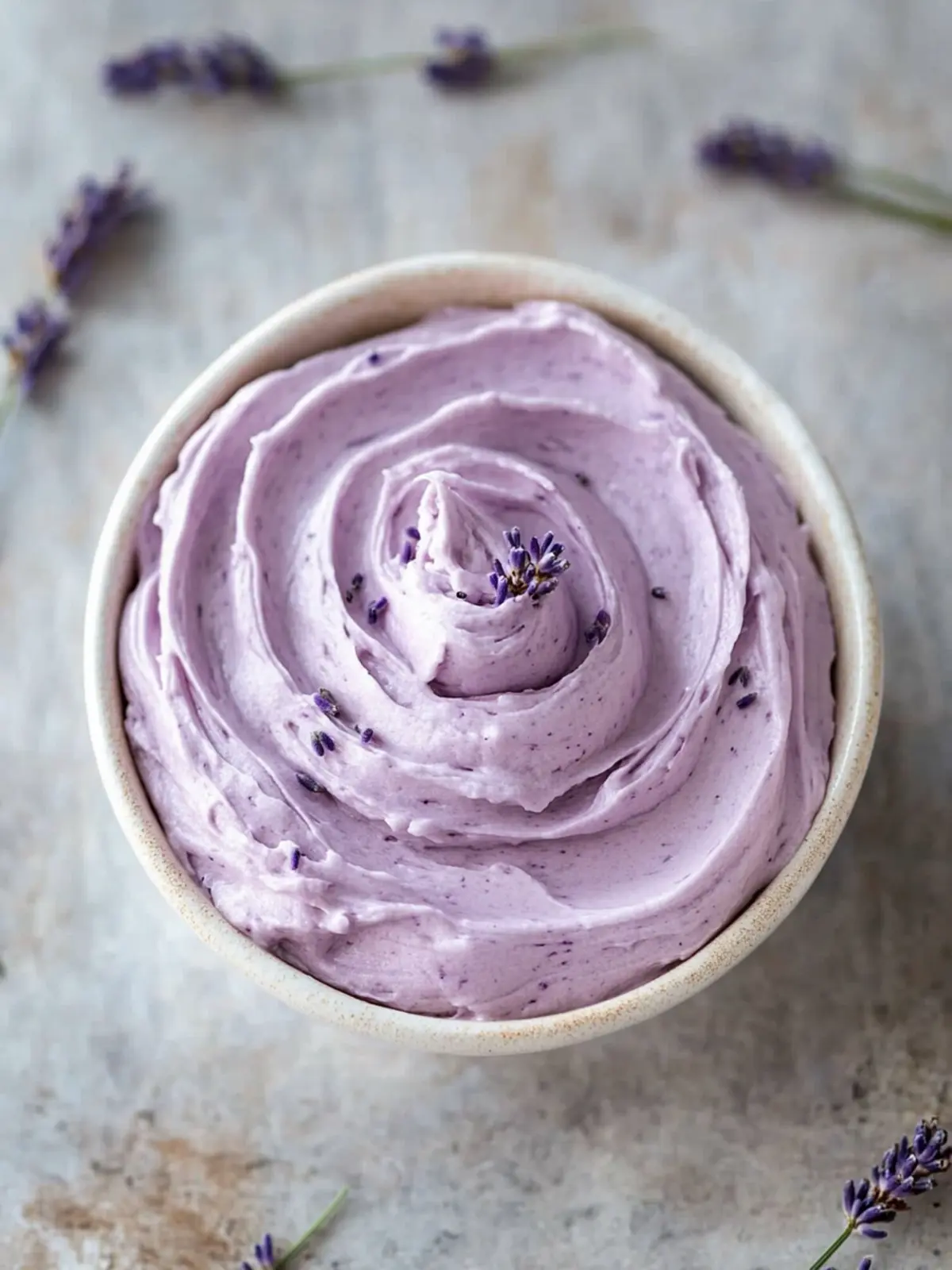 Lavender Buttercream Frosting