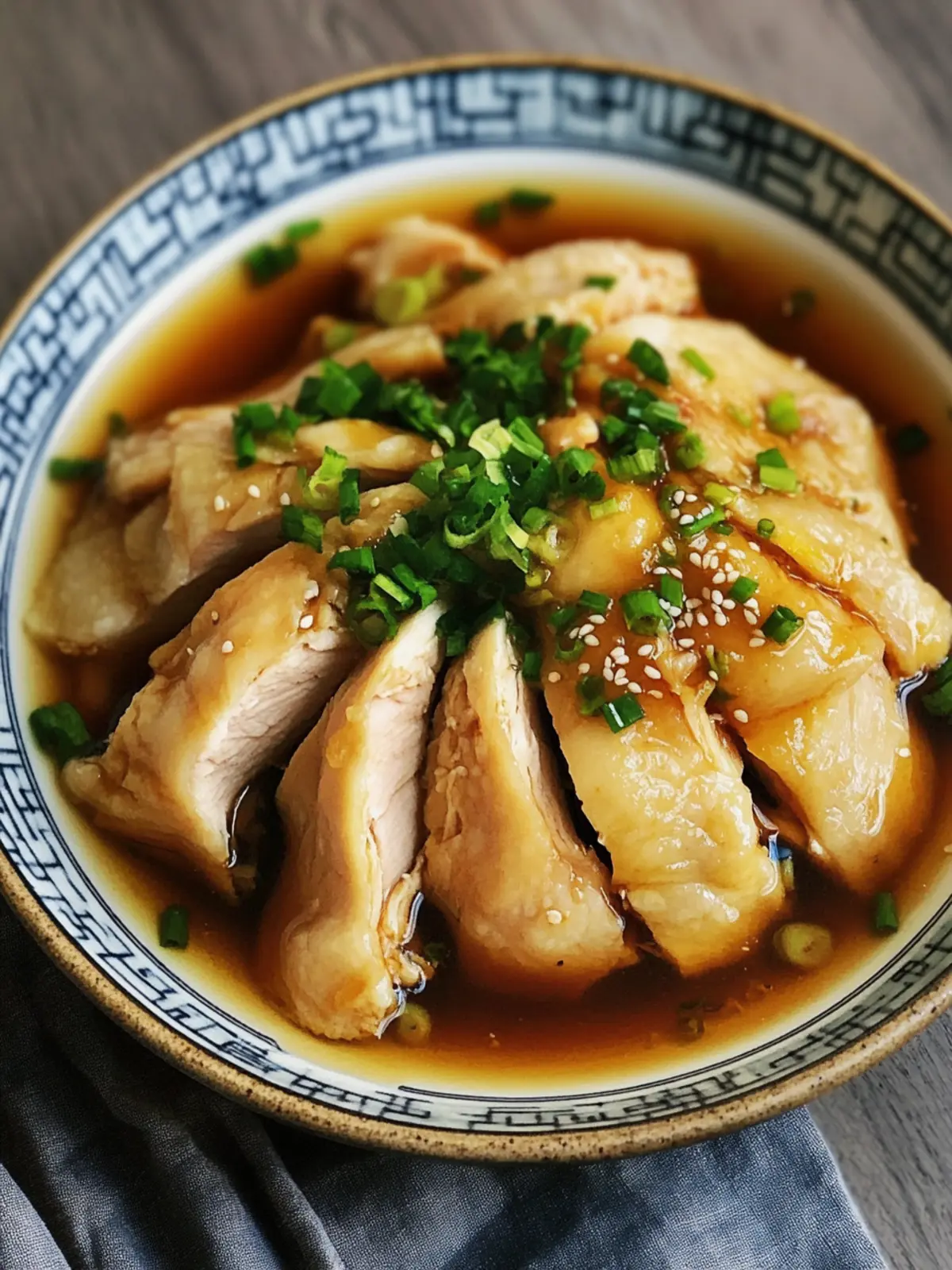 20 Minute Chinese Steamed Chicken