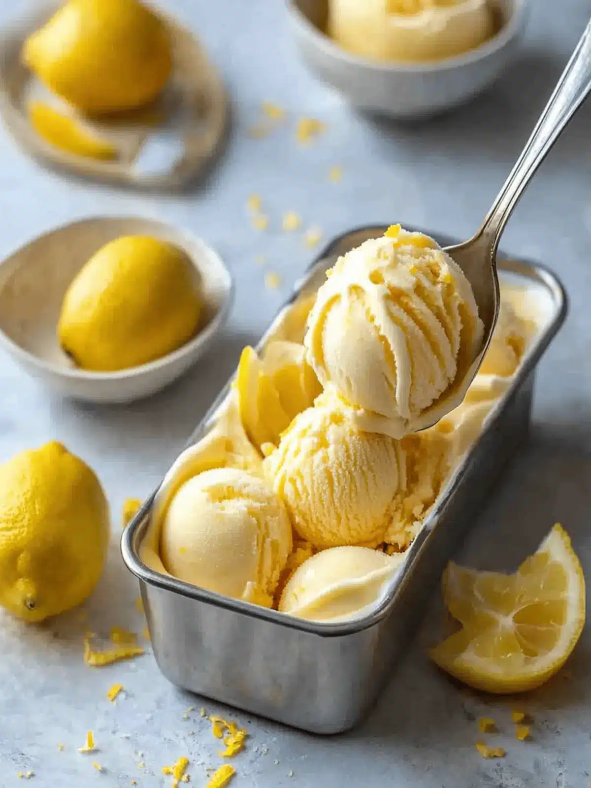 Lemon Curd Ice Cream