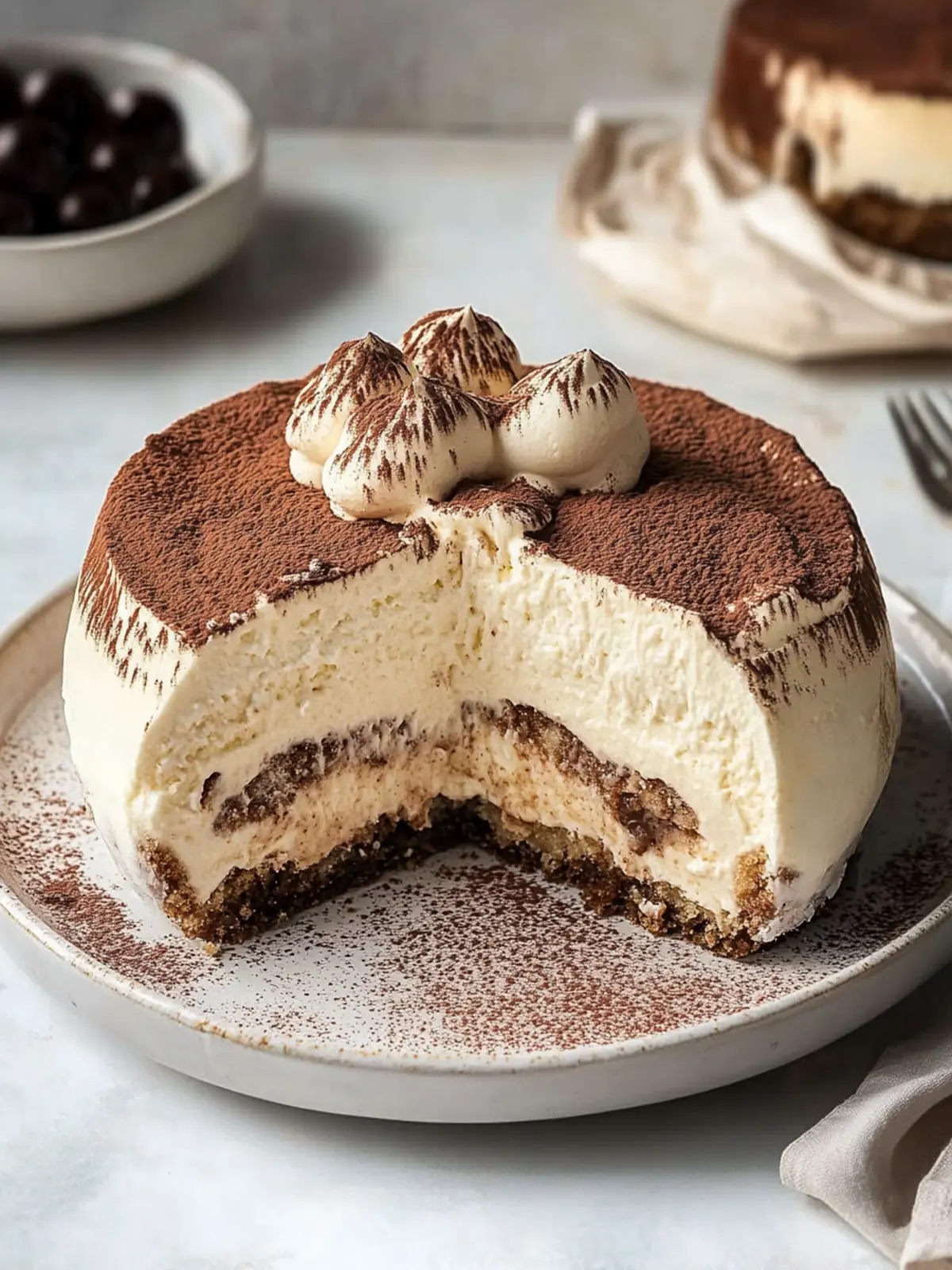 Tiramisu Cheesecake Dessert