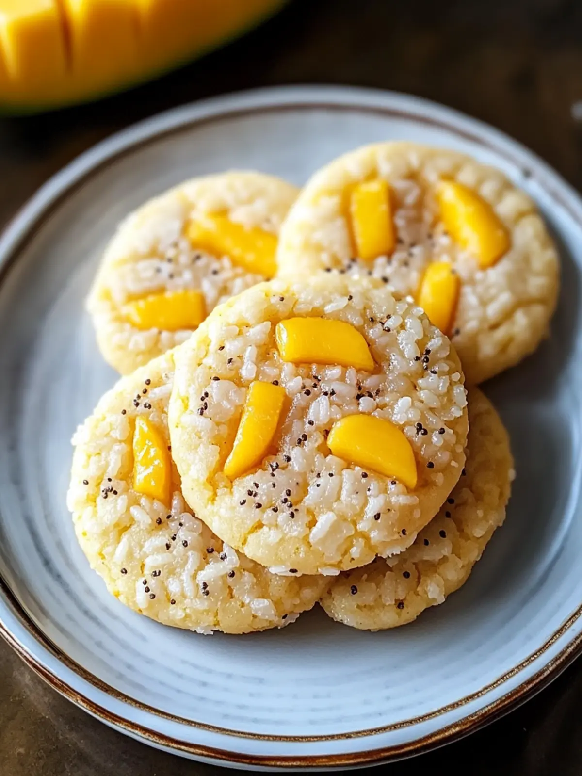 Mango Sticky Rice Cookies Beyond Dessert