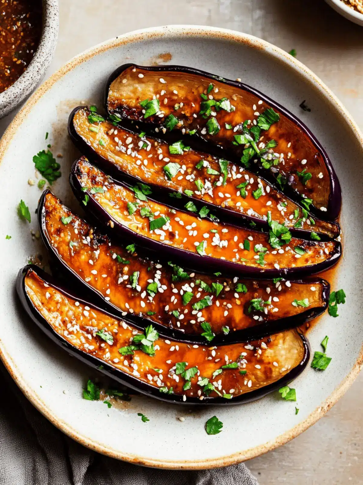 Crispy Air Fryer Eggplant with Miso Sauce Delight 4 Air Fryer Eggplant with Miso Sauce