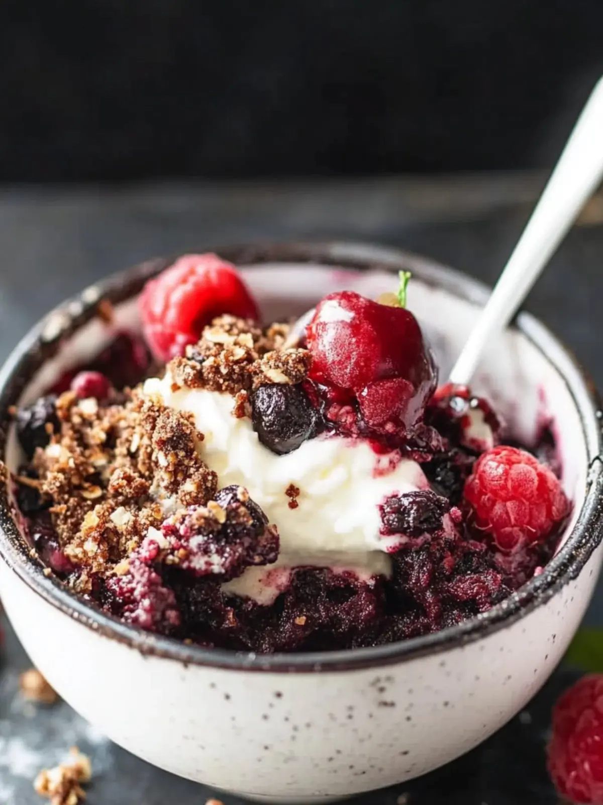 Black Forest Crumble