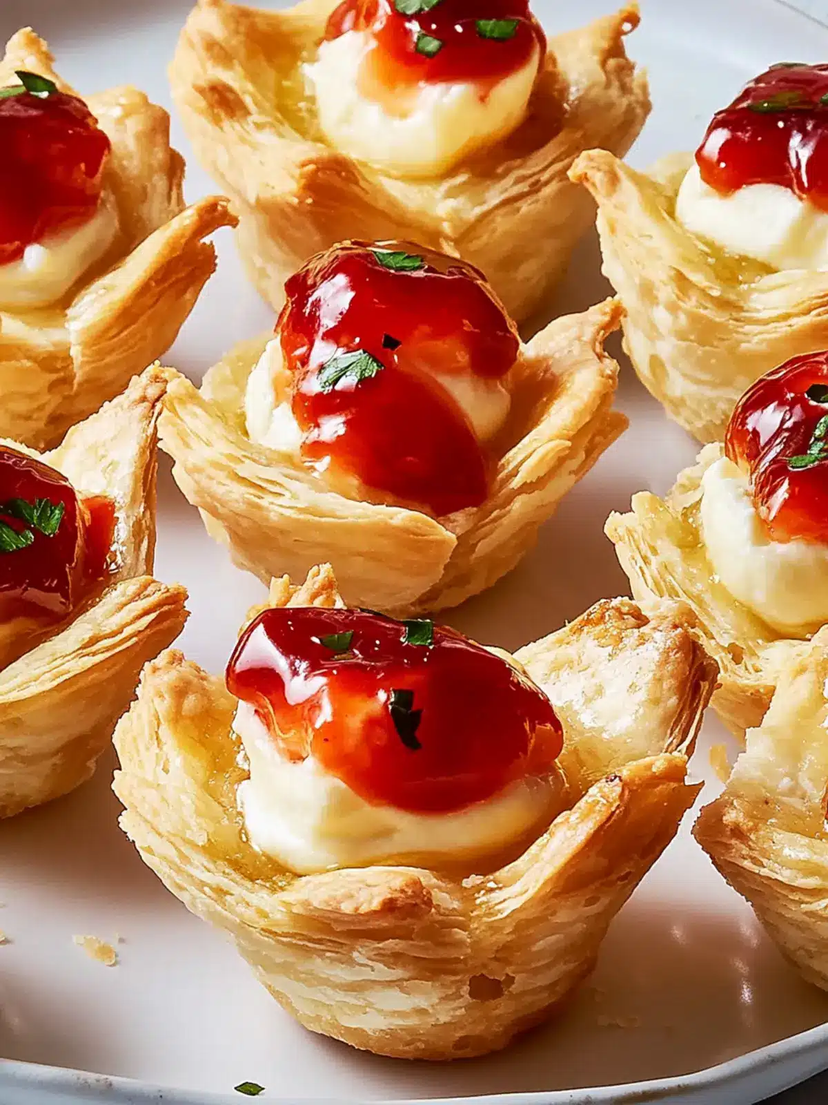 Pepper Jelly & Cream Cheese Bites