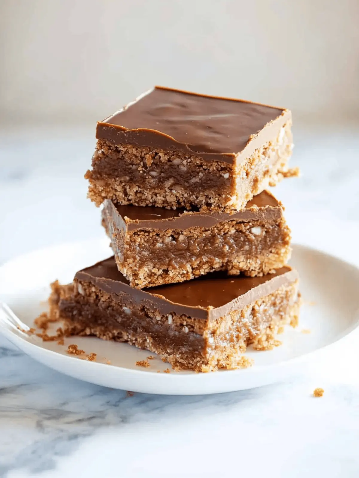 Aussie Crunch   Chocolate Coconut Slice