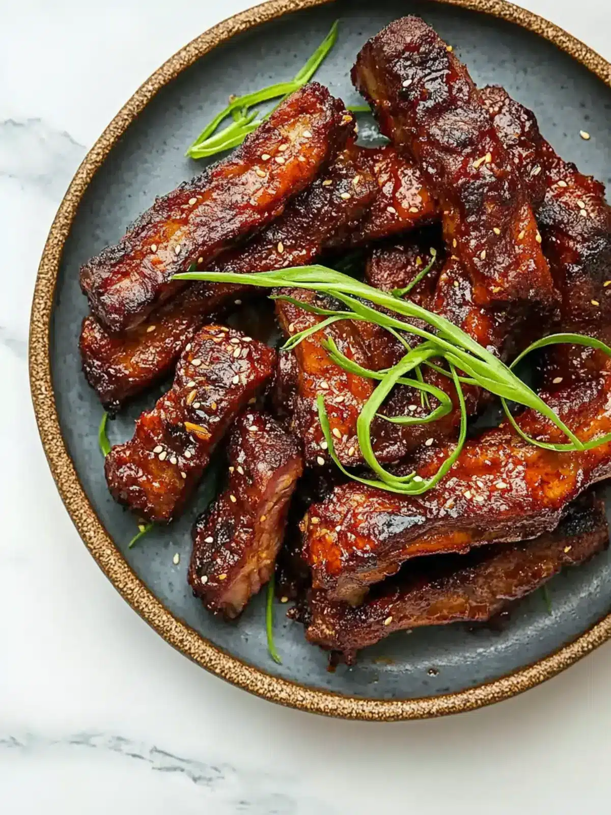 Korean Sweet and Spicy Pork Spareribs