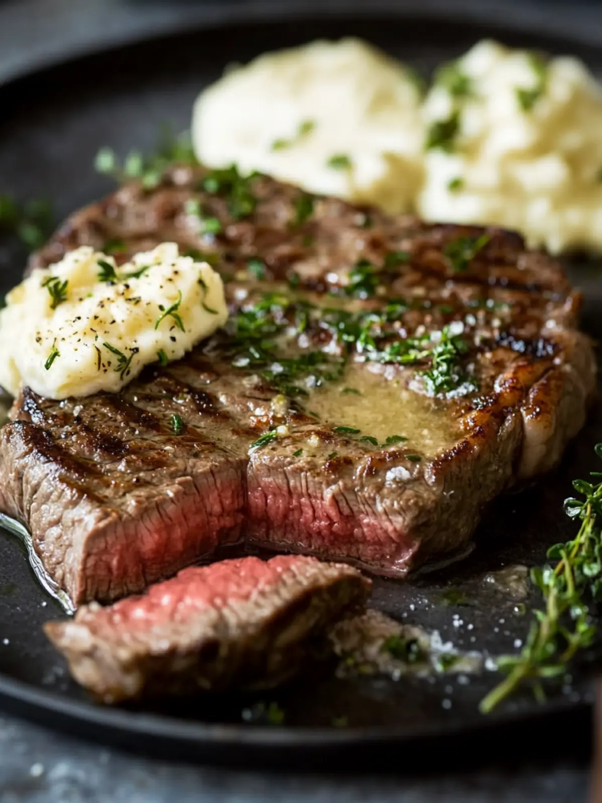 Easy Garlic Butter Steak at Home
