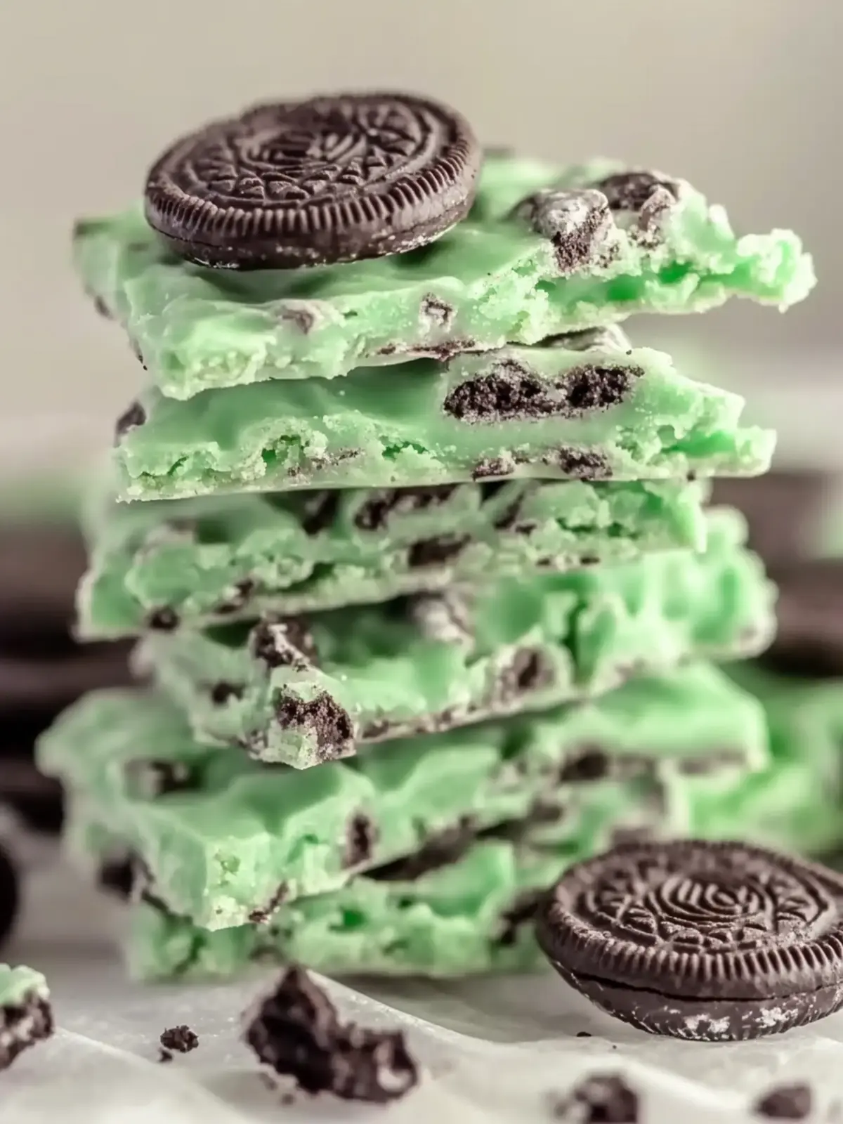 Mint Oreo Bark